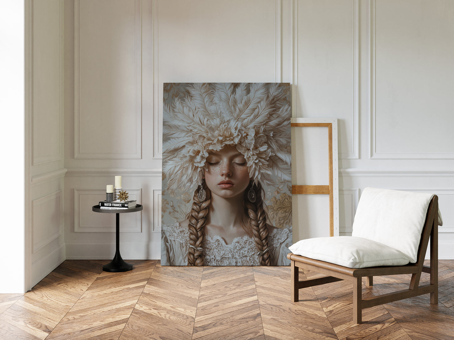 Crowned in Silence and Lace