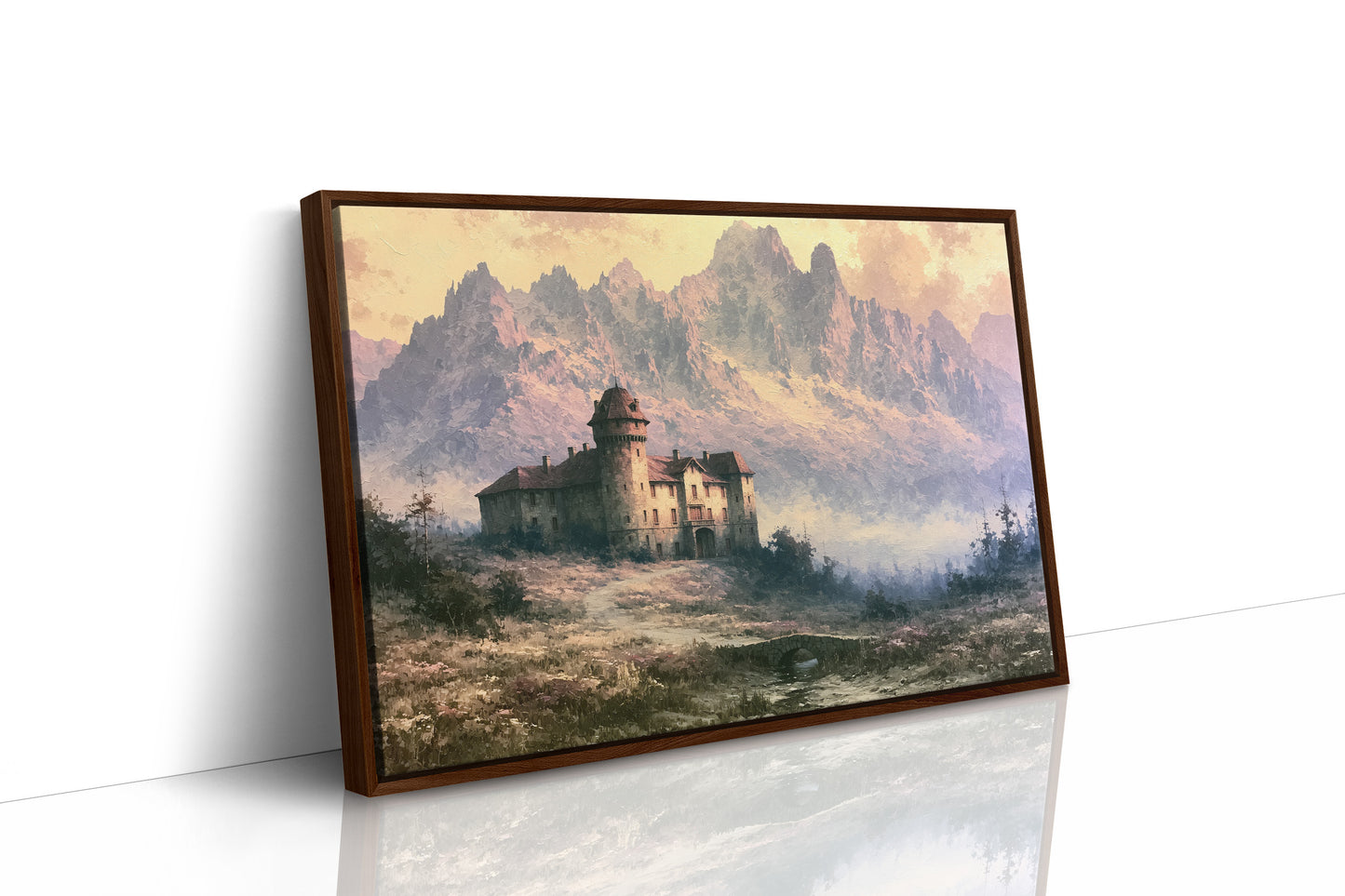 Turreted Manor at Mountain's Edge