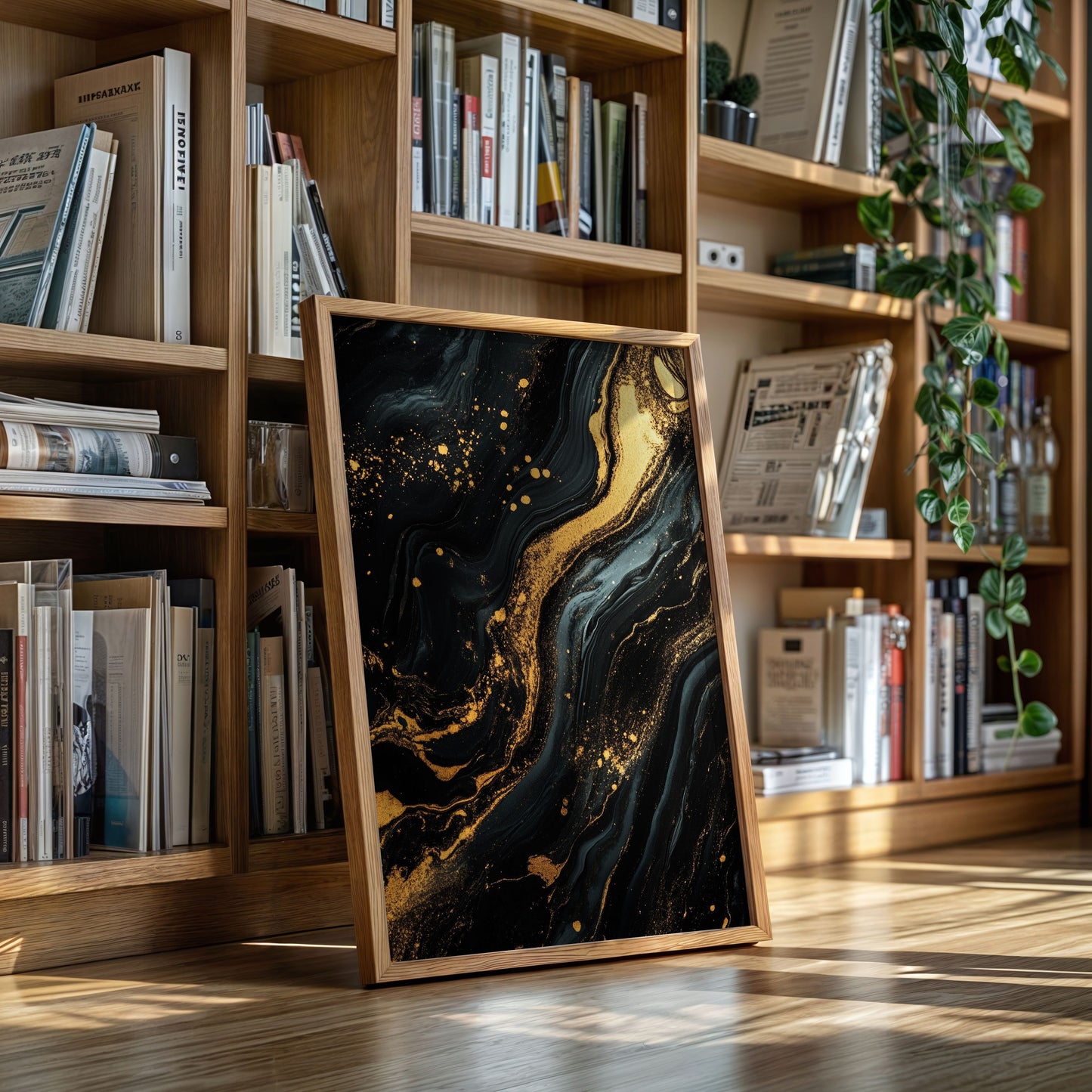 Obsidian Rush with Golden Sparks