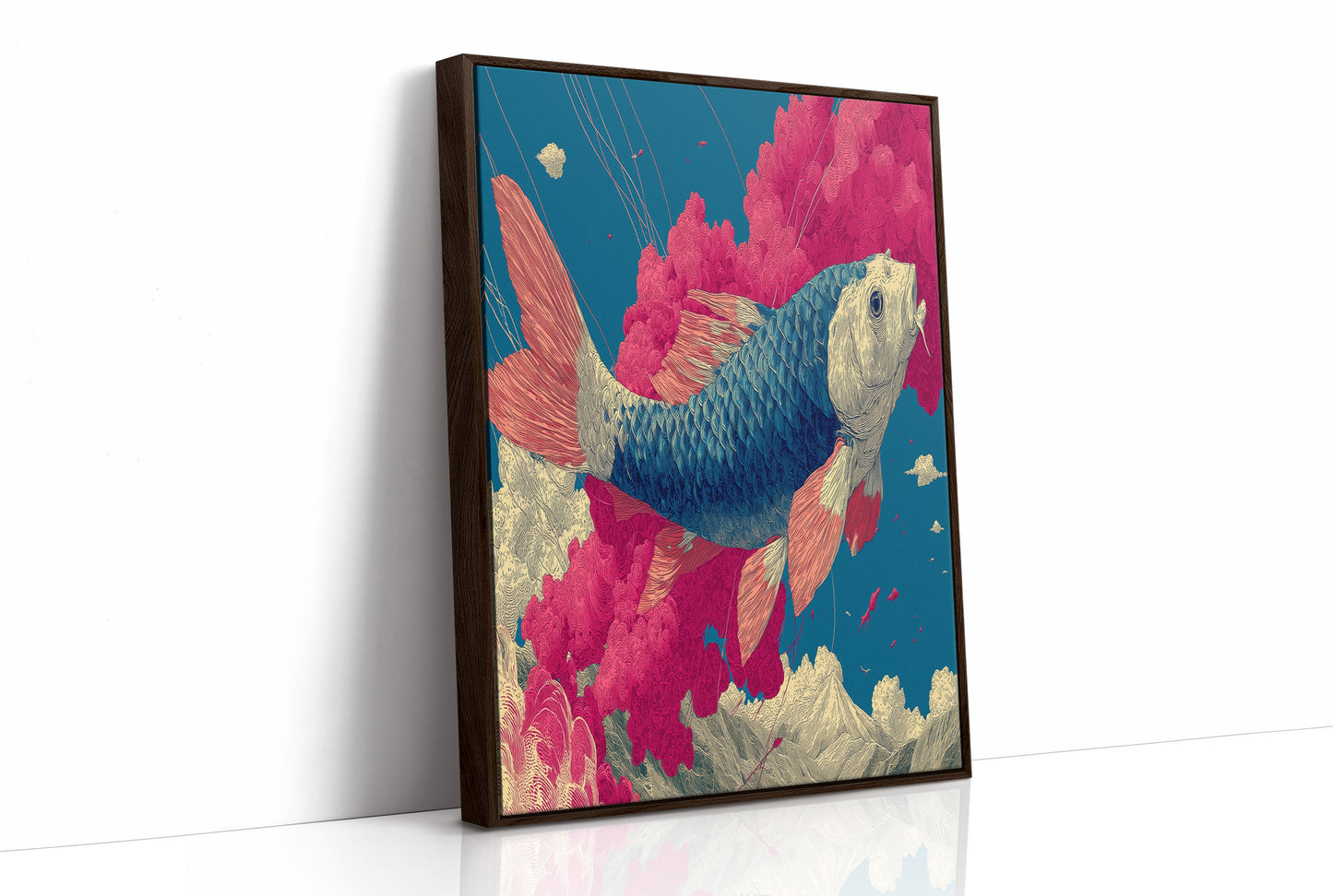 Koi Through the Coral Clouds