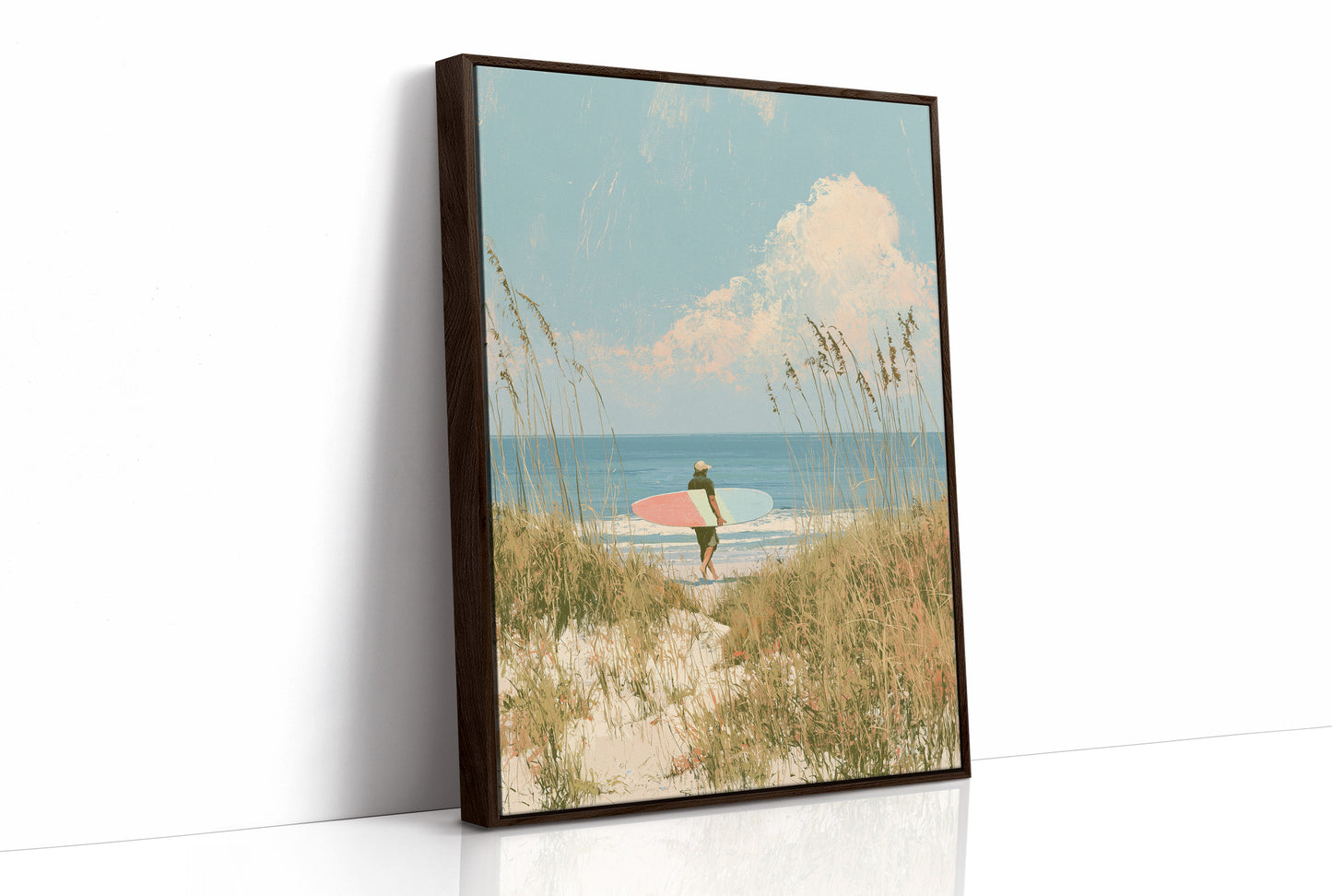 Through the Dune Grass to the Sea