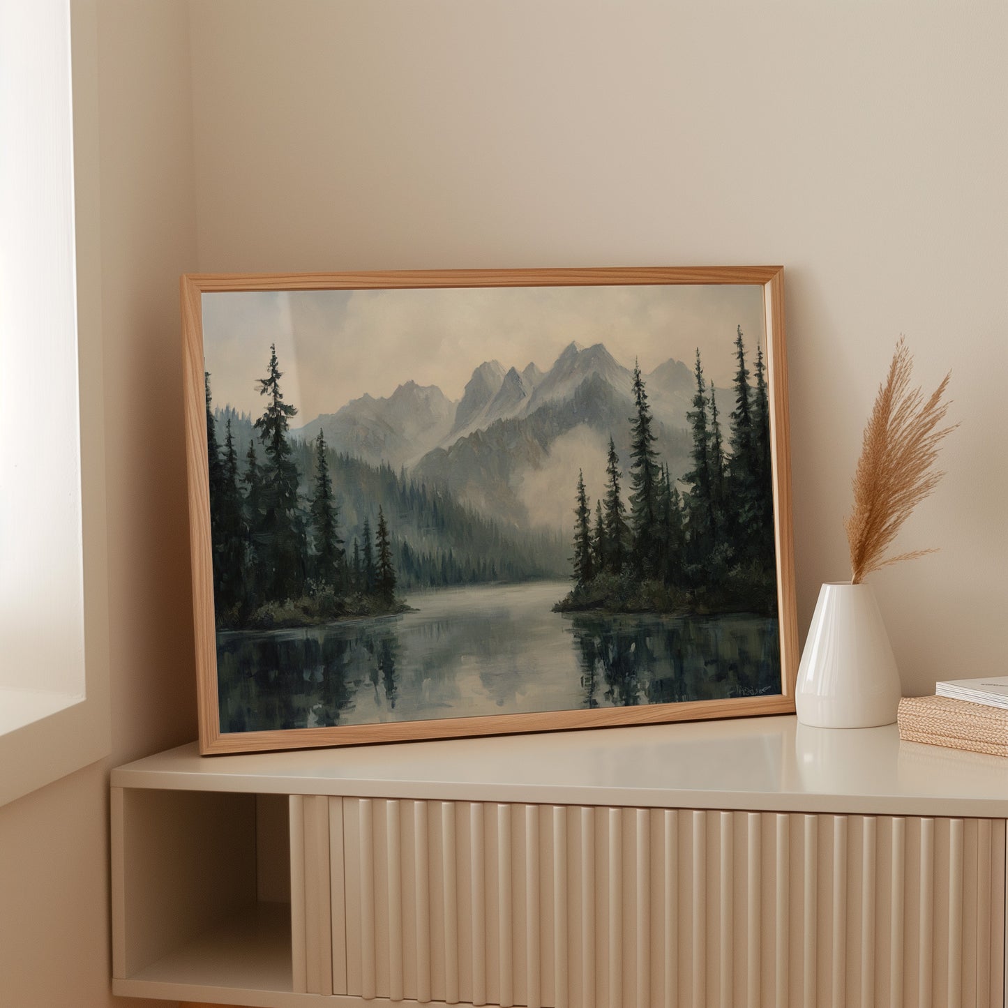 Where the Mountains Sleep in Silence