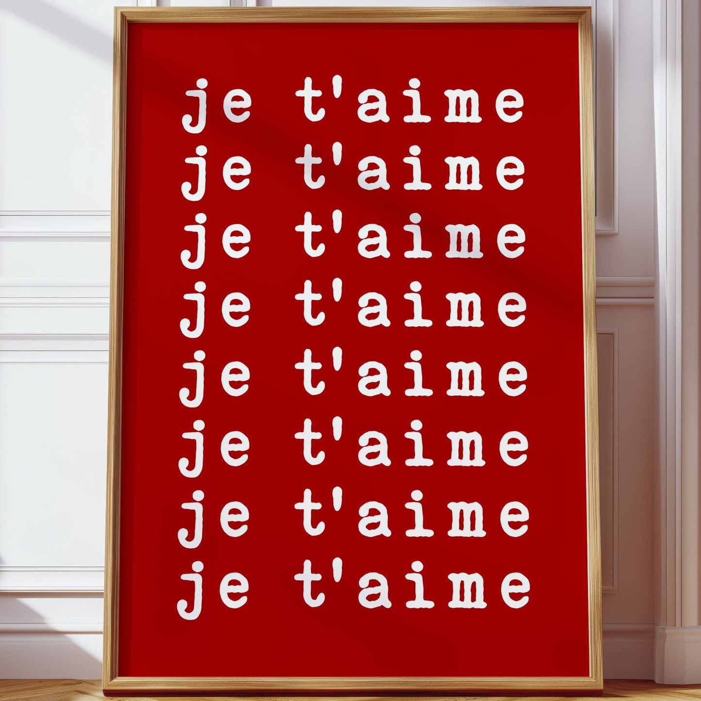 French Love Letters Paint Forever
