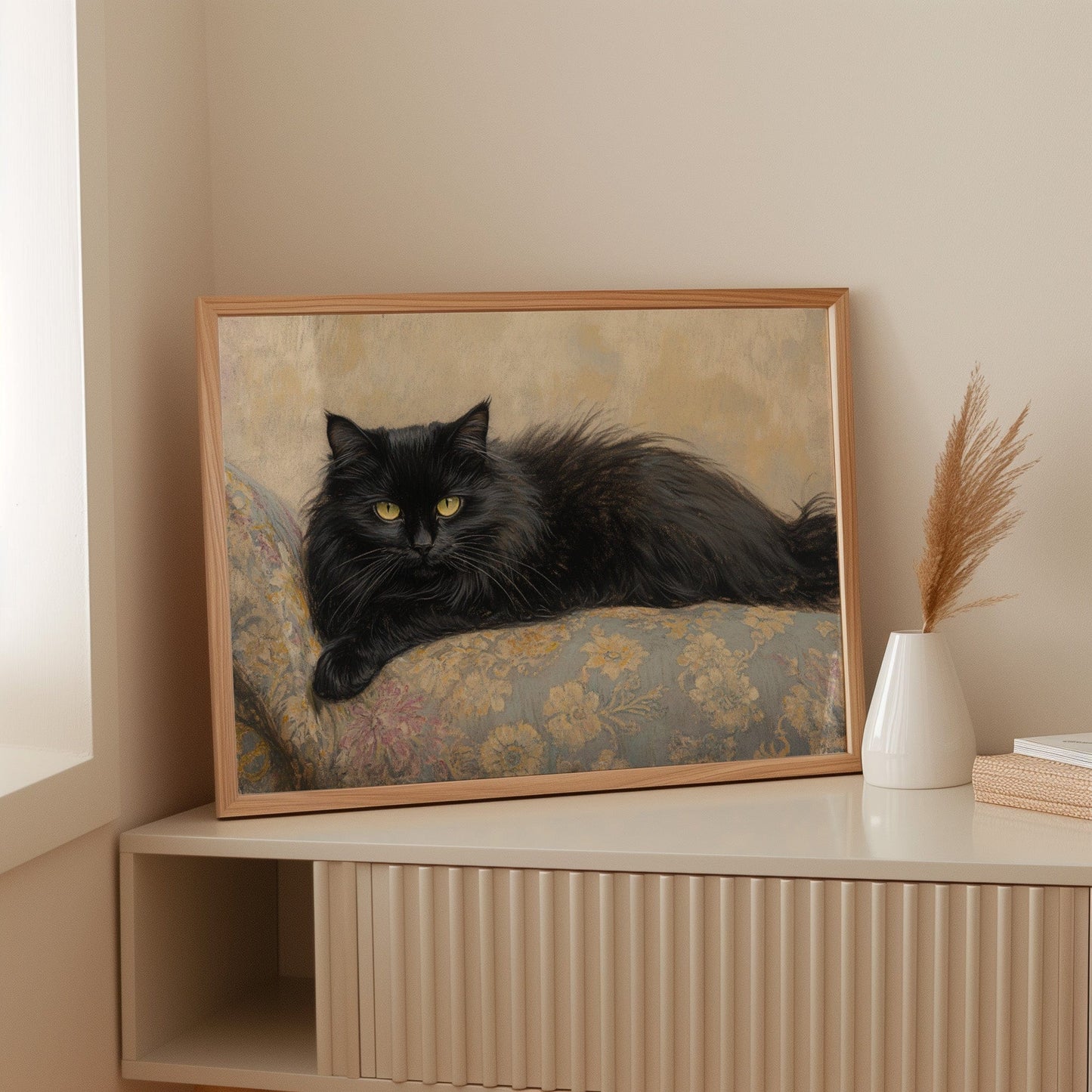 Amber Eyes On Vintage Blooms