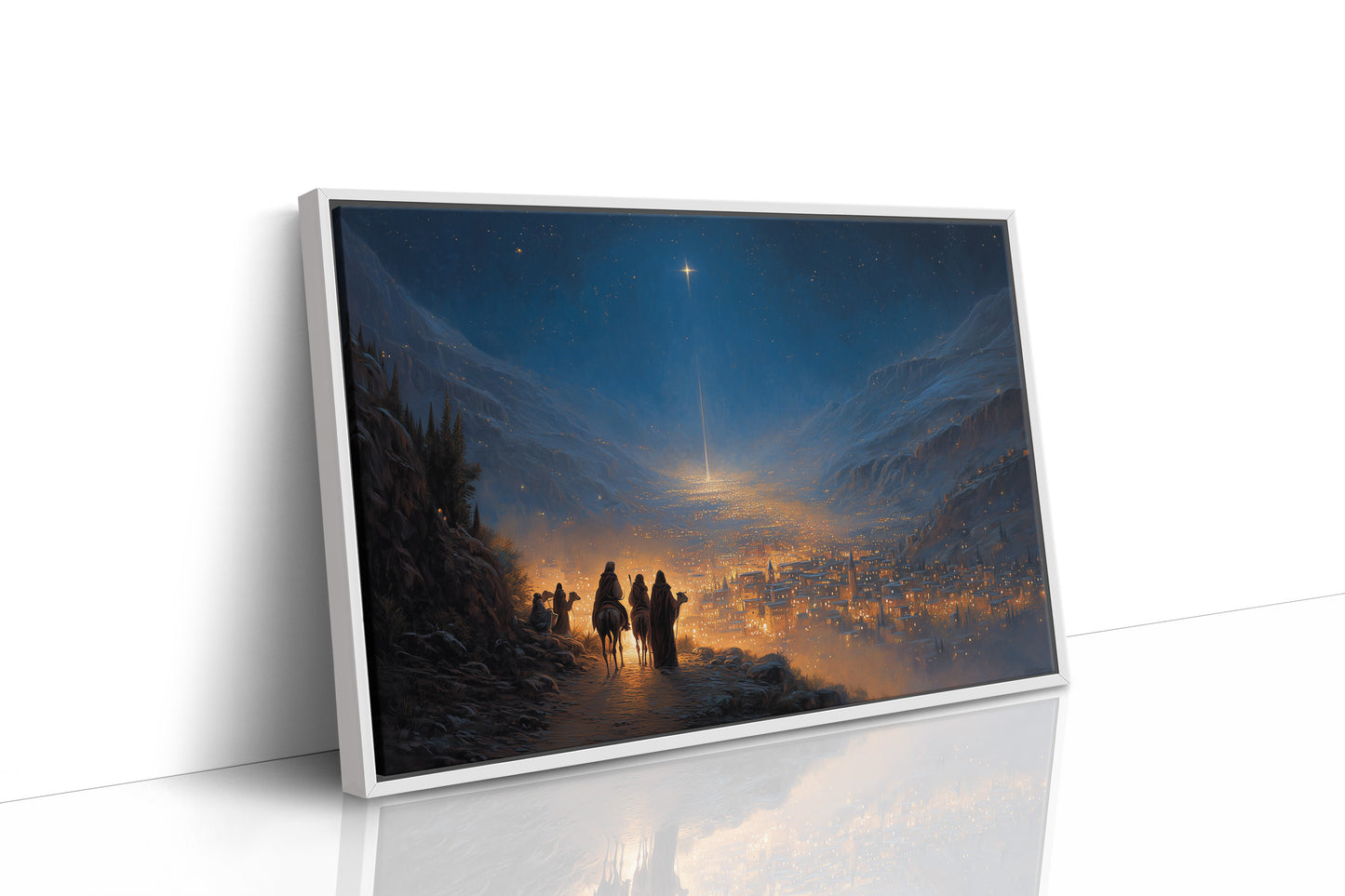 Ancient Journey Under Starlit Skies