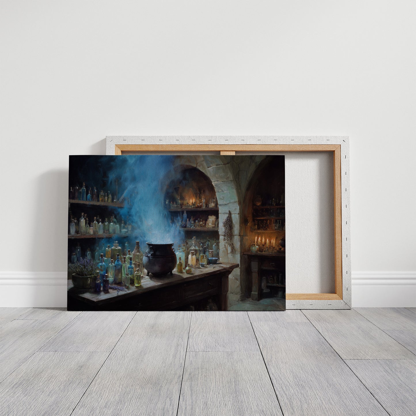 Alchemist's Chamber Breathes Blue Smoke