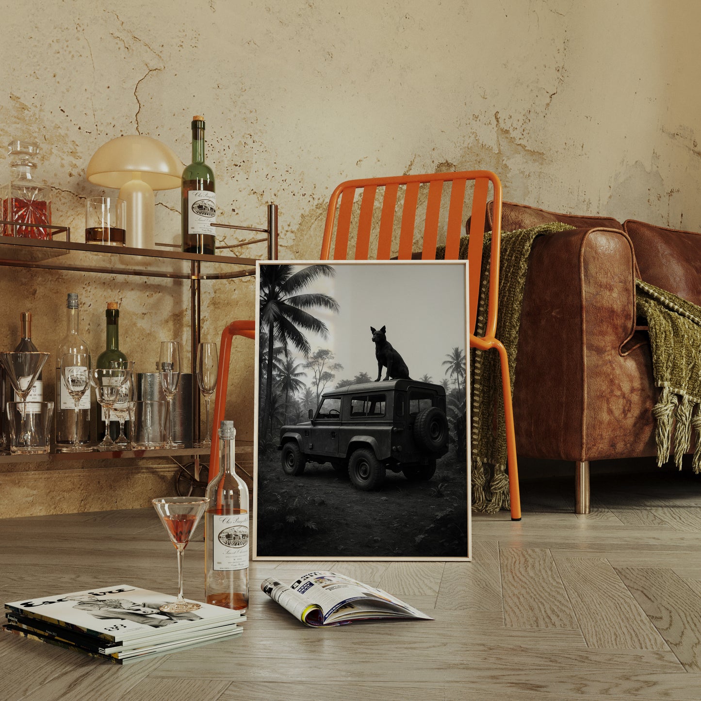 Sentinel Dog on Jungle Rover