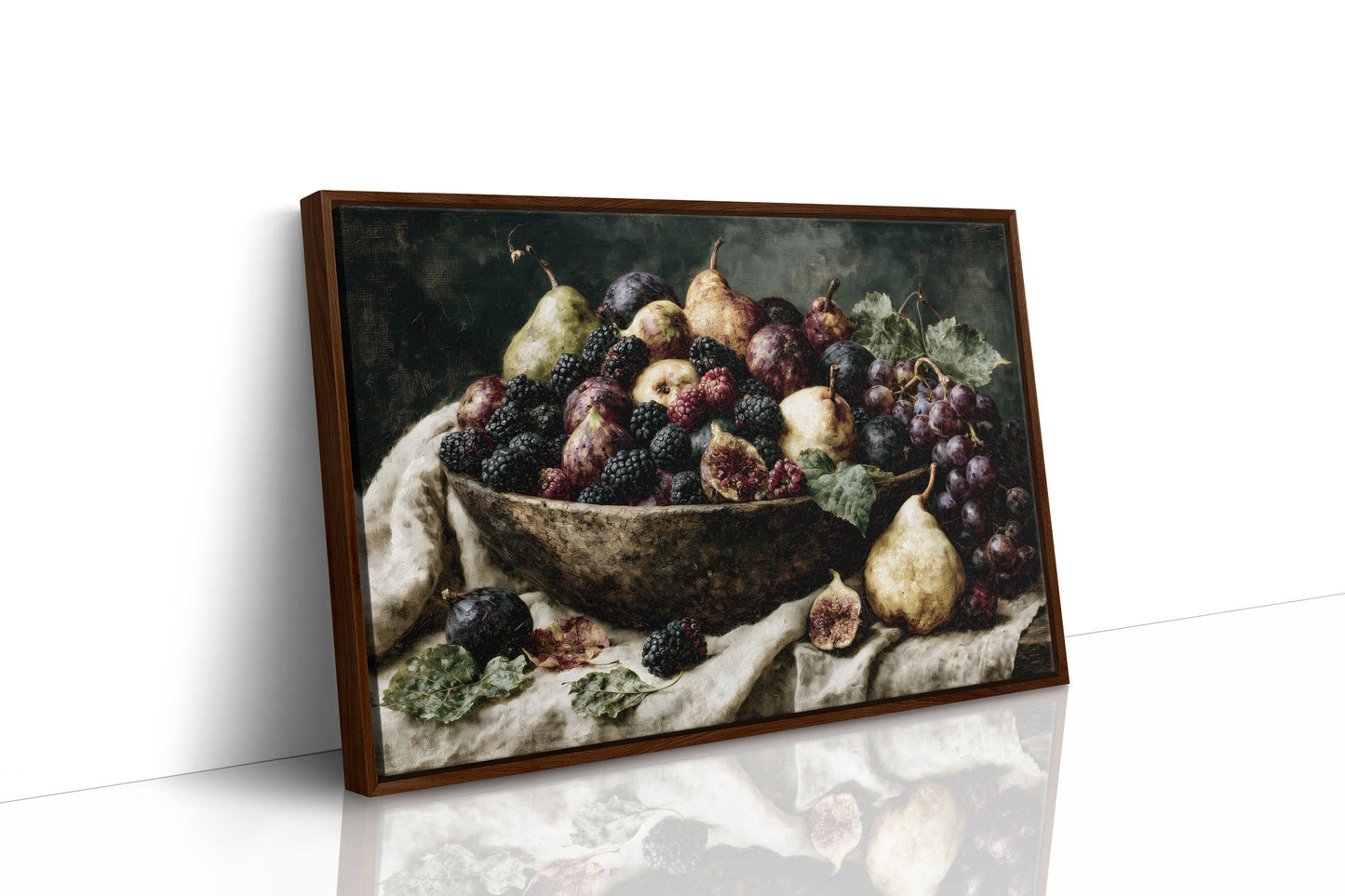 Harvest Bowl of Pears and Figs