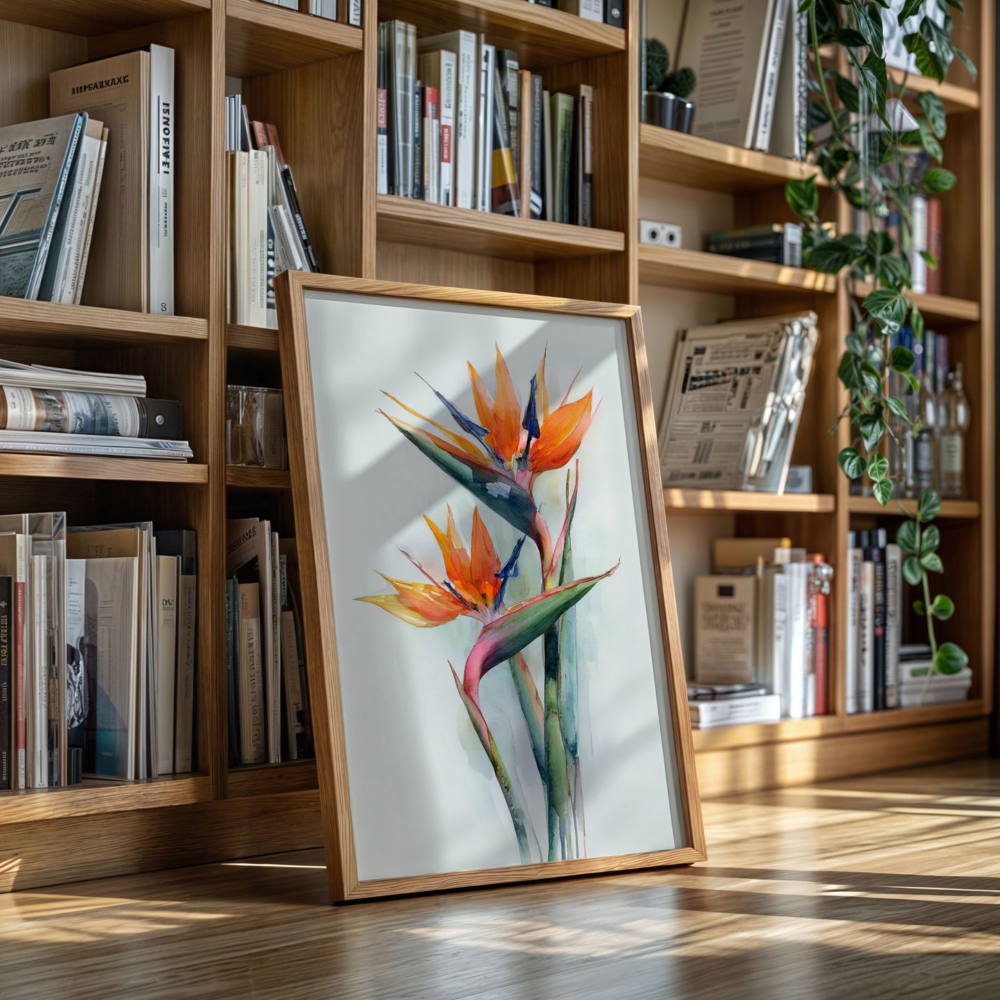 A Dance of Tropical Flames