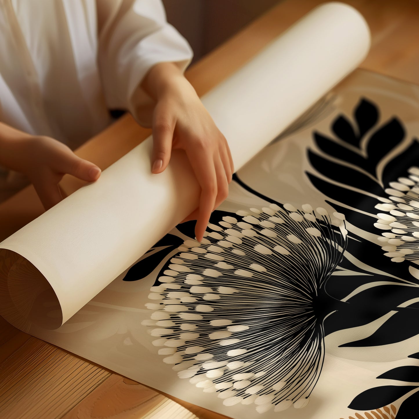 Dandelions Dance In Golden Hours