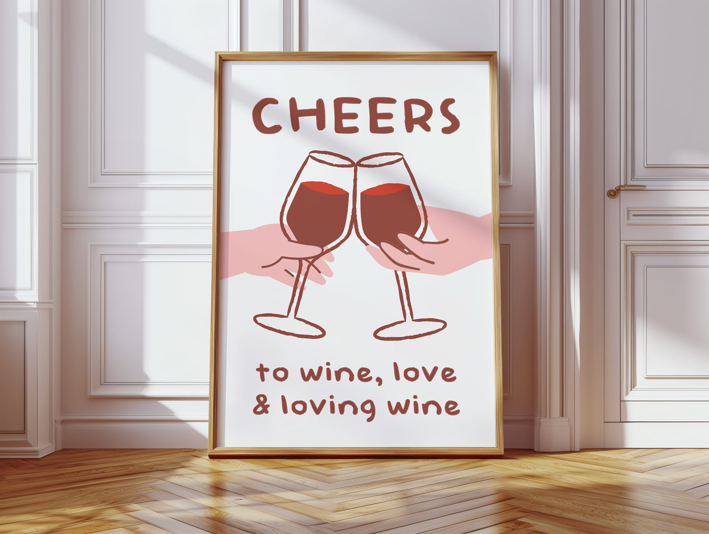 Wine Glasses Dance Their Evening Song