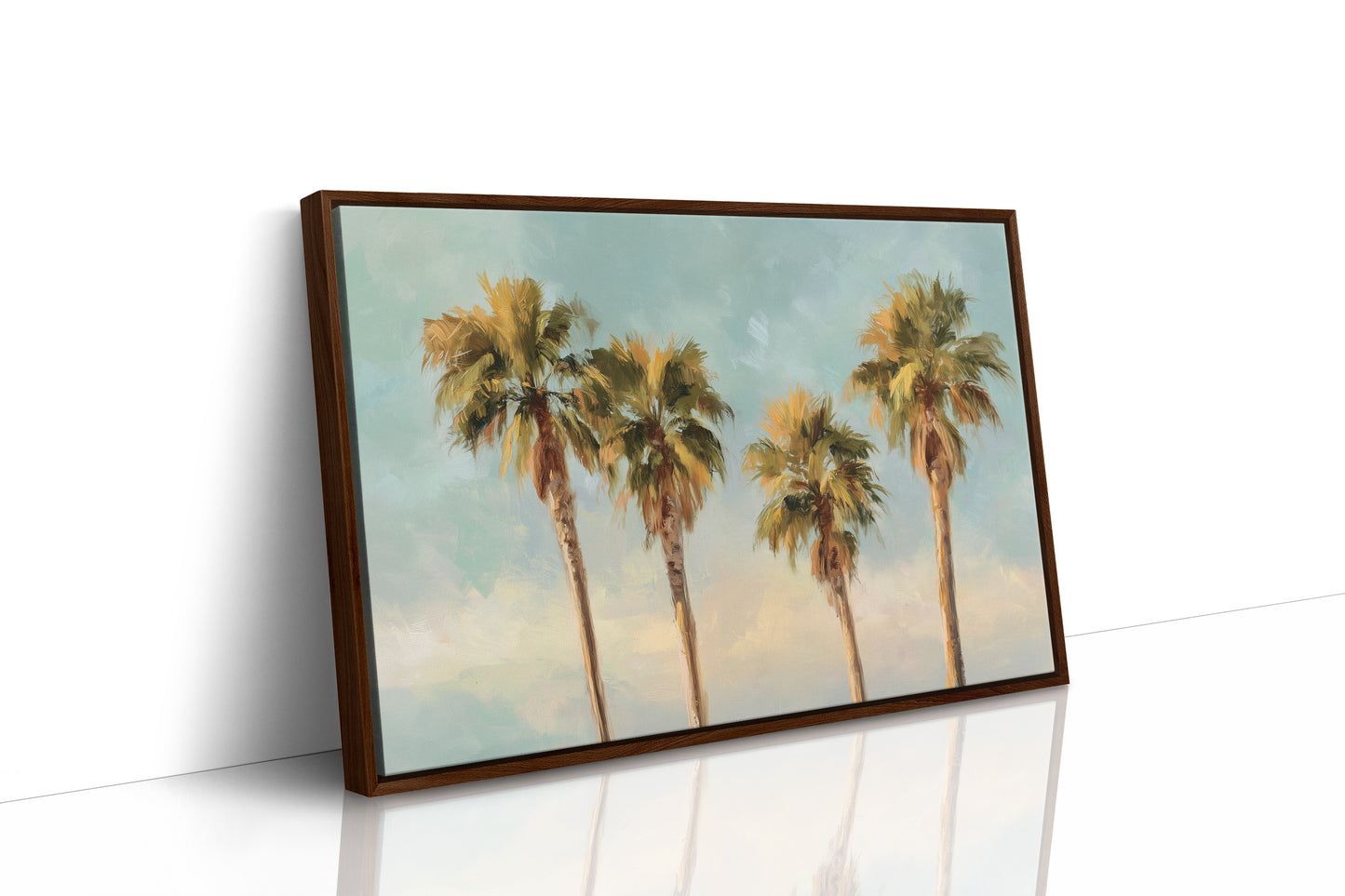 Palms Against Turquoise Skies