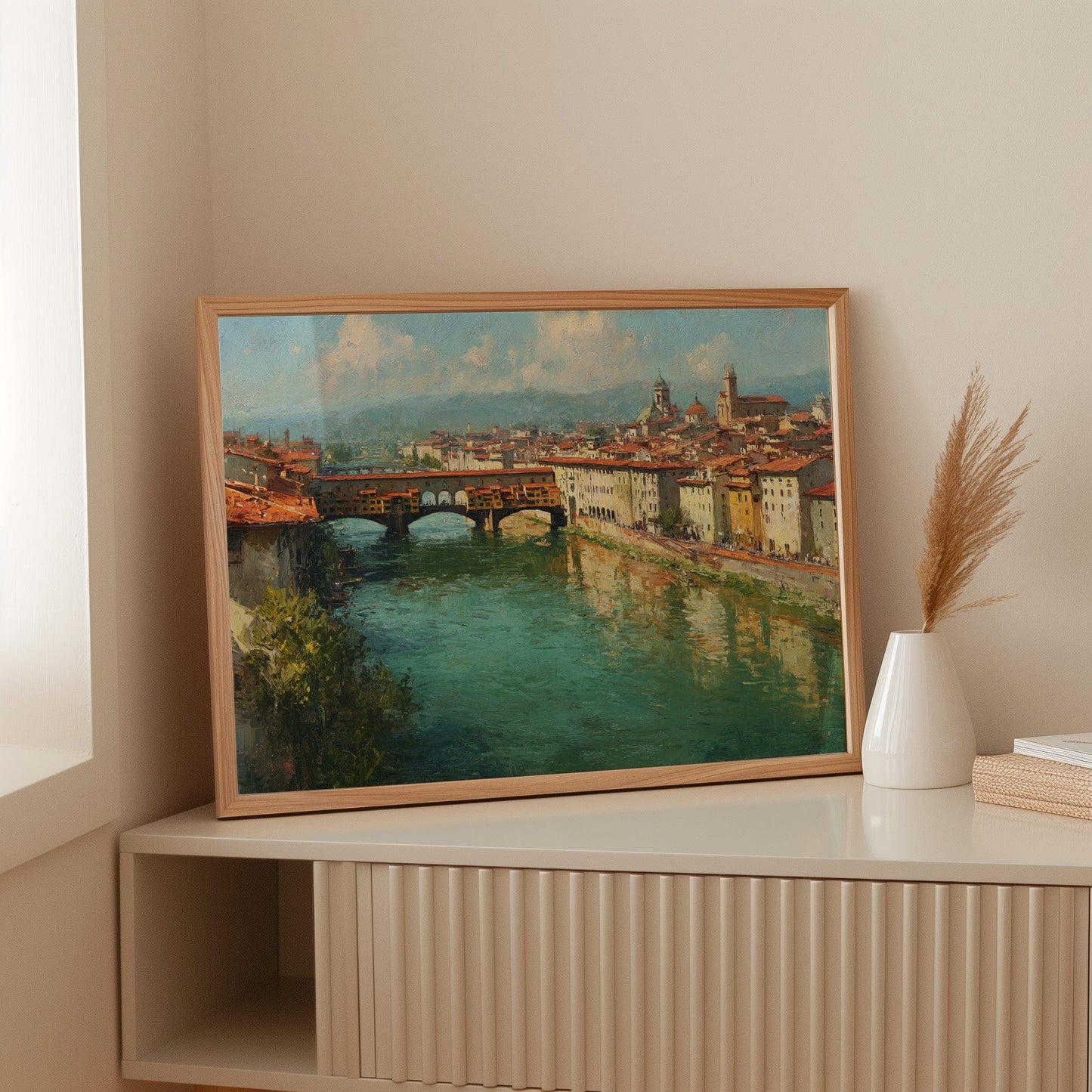 Summer Light Dances Through Florence