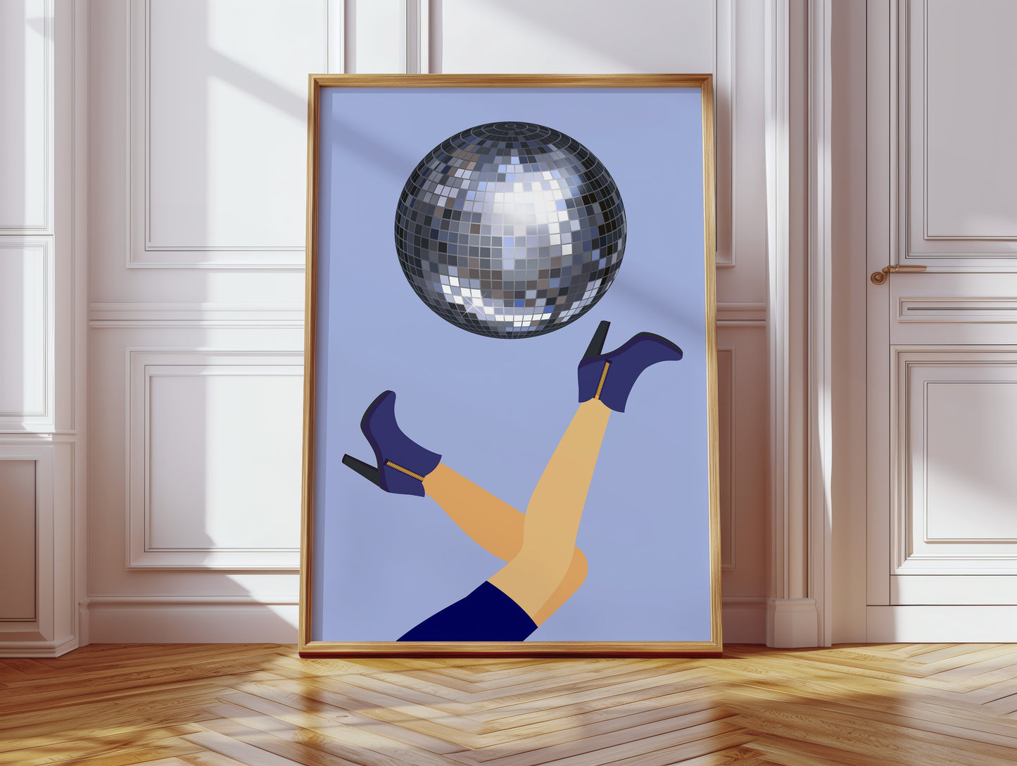 Midnight Heels Chase Silver Stars