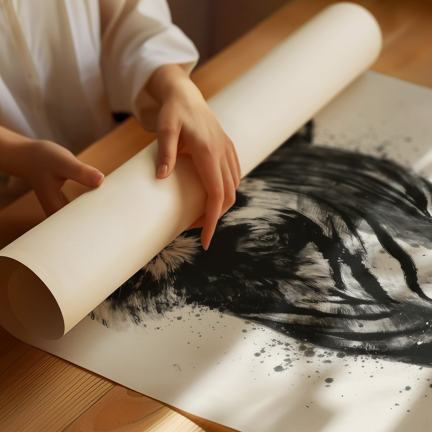 Wild Spirit In Ink Dance