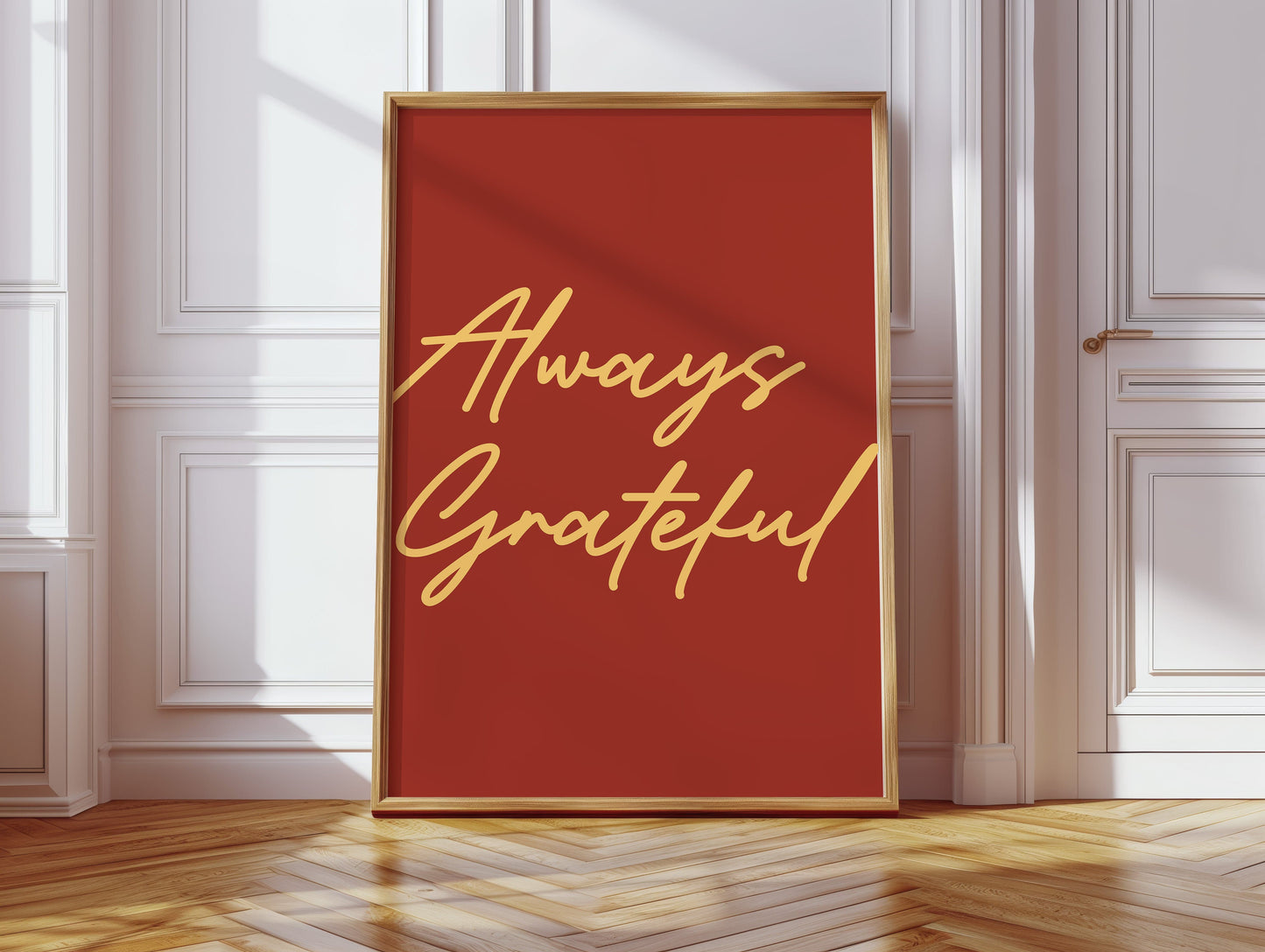 Autumn Letters Carry Simple Grace