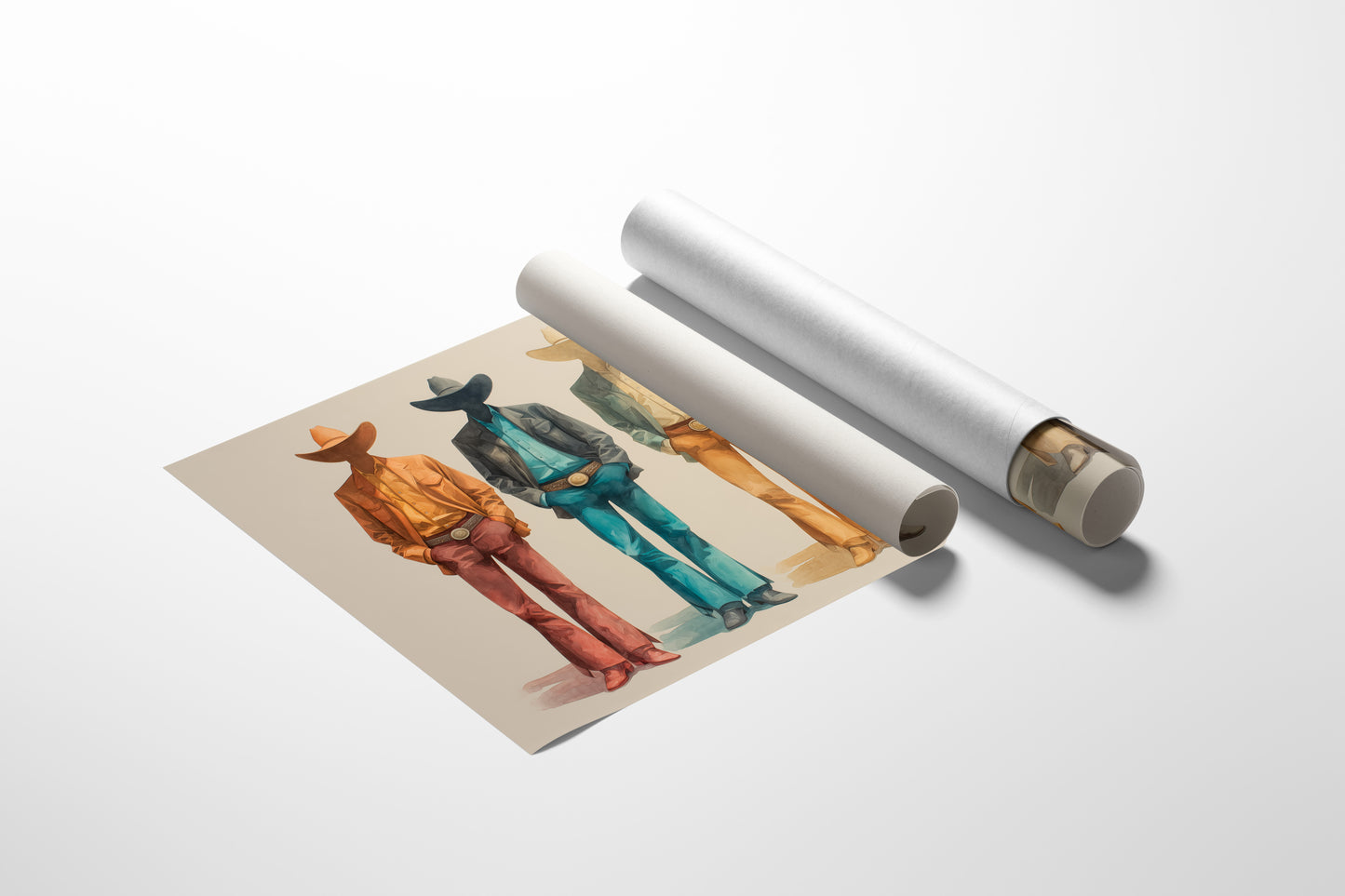 Chromatic Cowboys: Identity Through Absence
