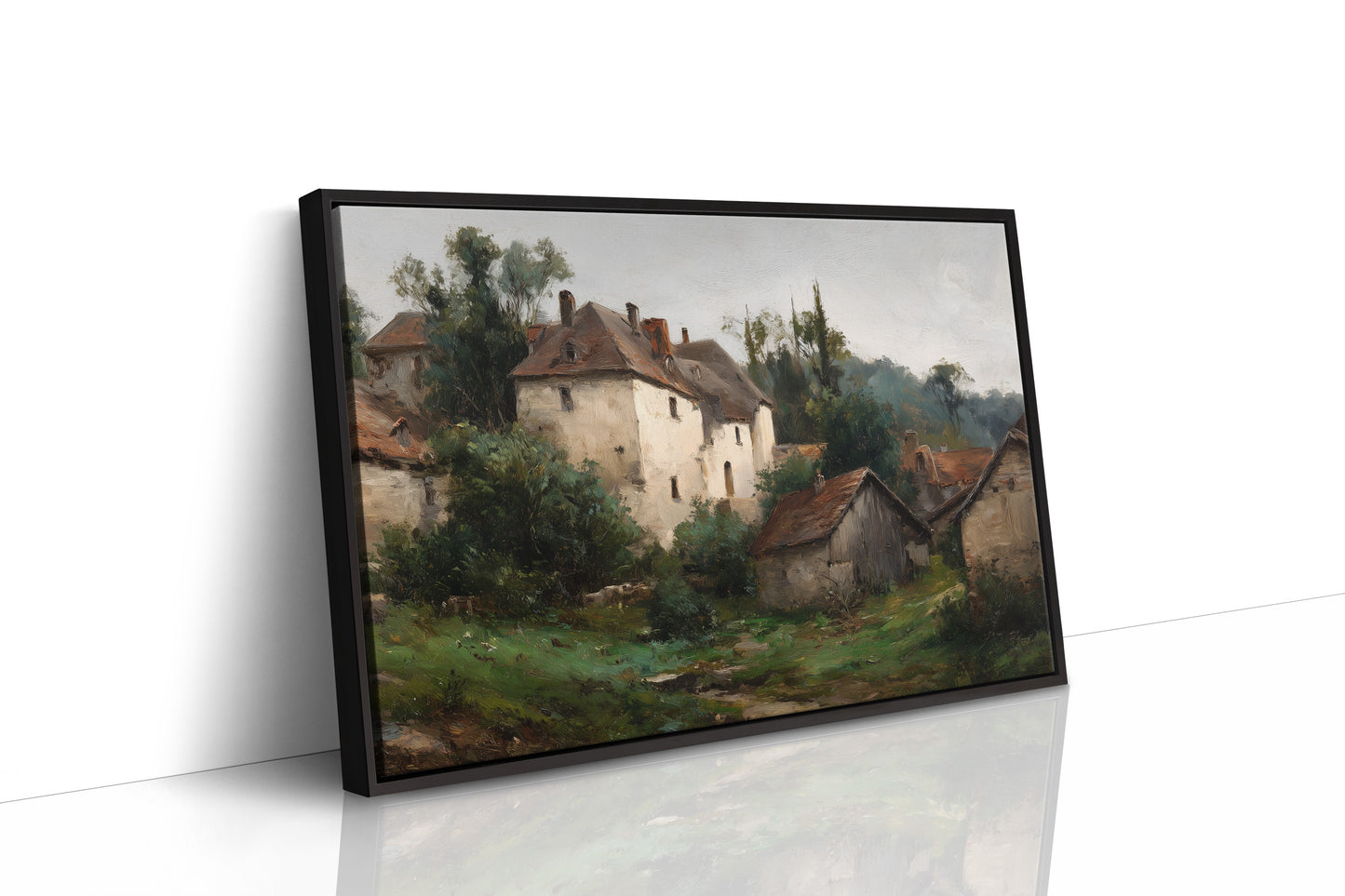 Forgotten Hamlet Among Green Hills