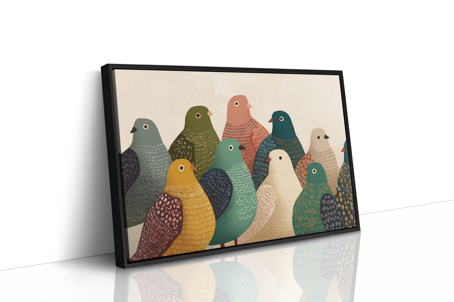 Gathered in Gentle Colors