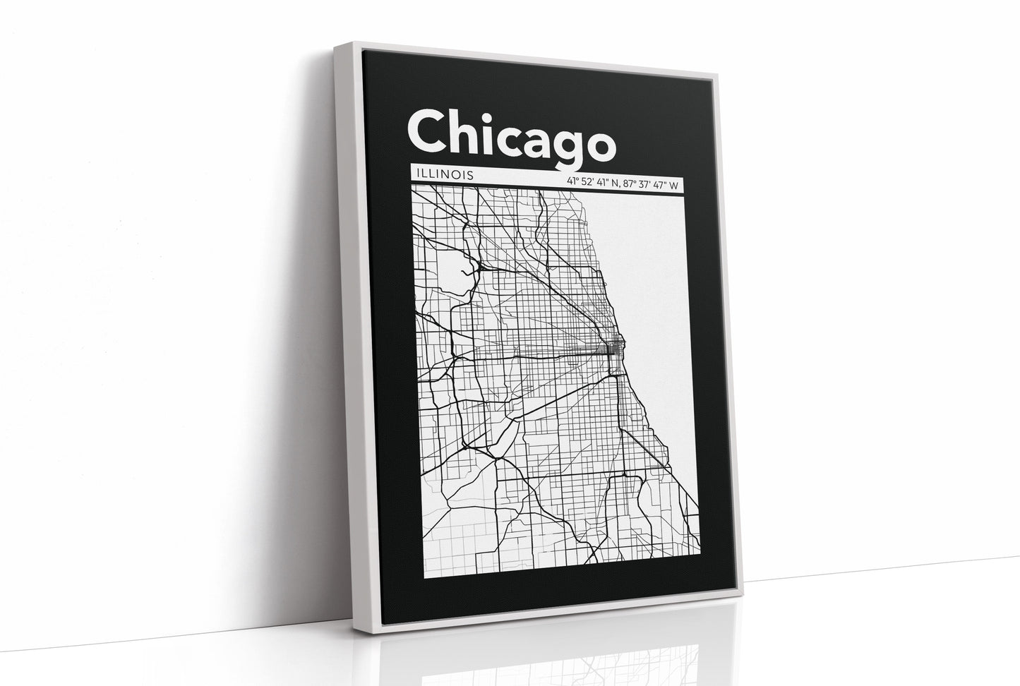 Chicago, Mapped in Black