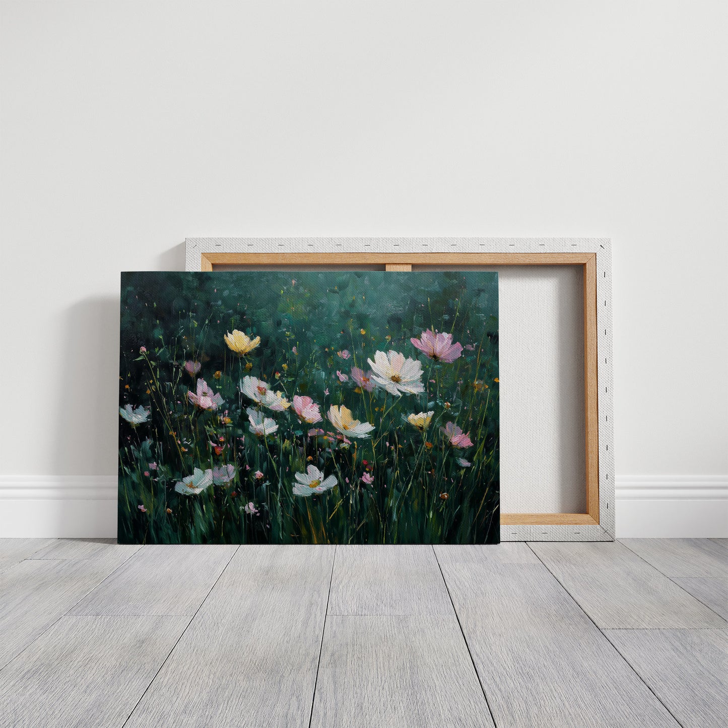 Cosmos Dance Against Forest Depths