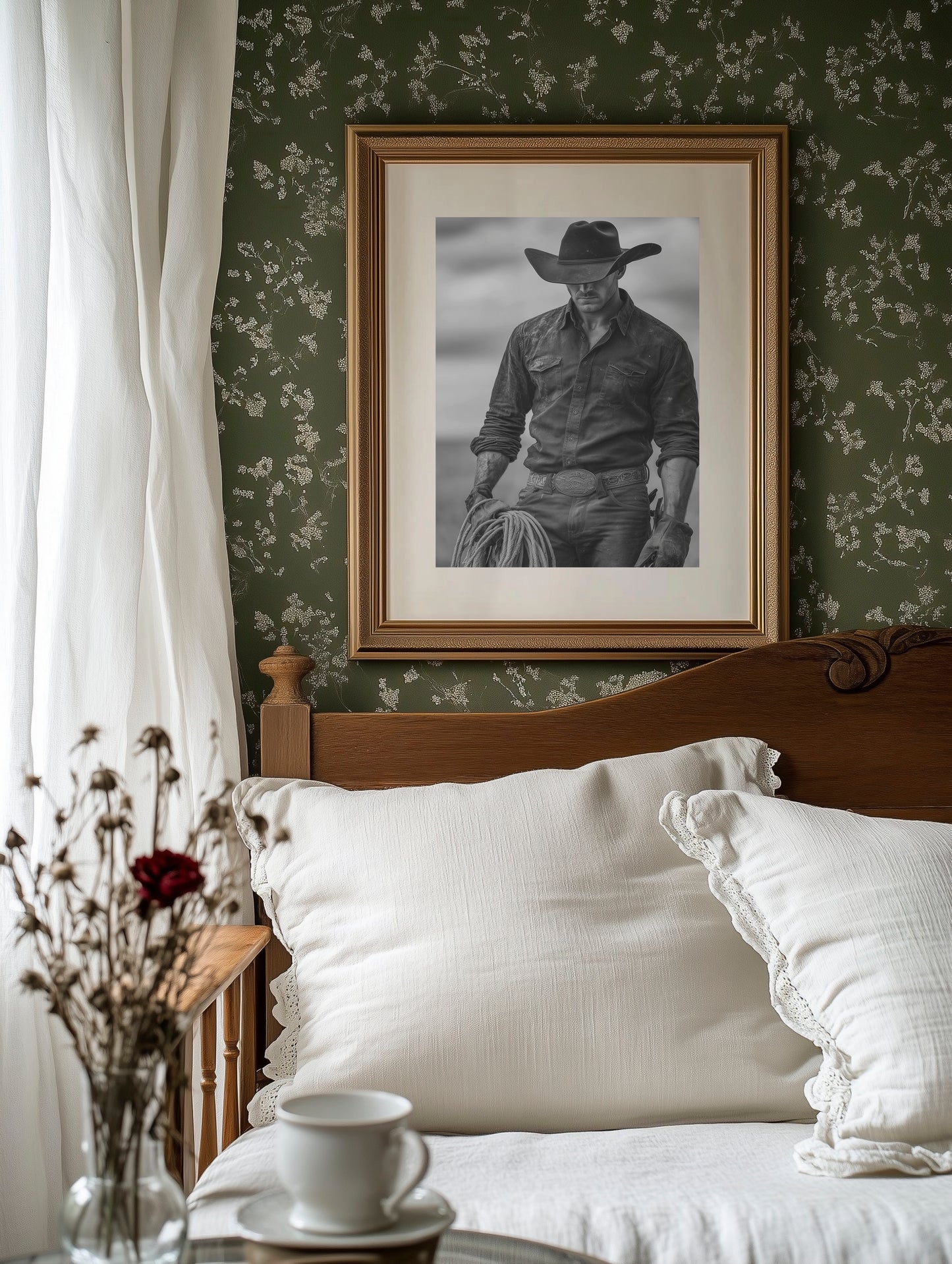 Weathered Leather Holds Ranch Memories