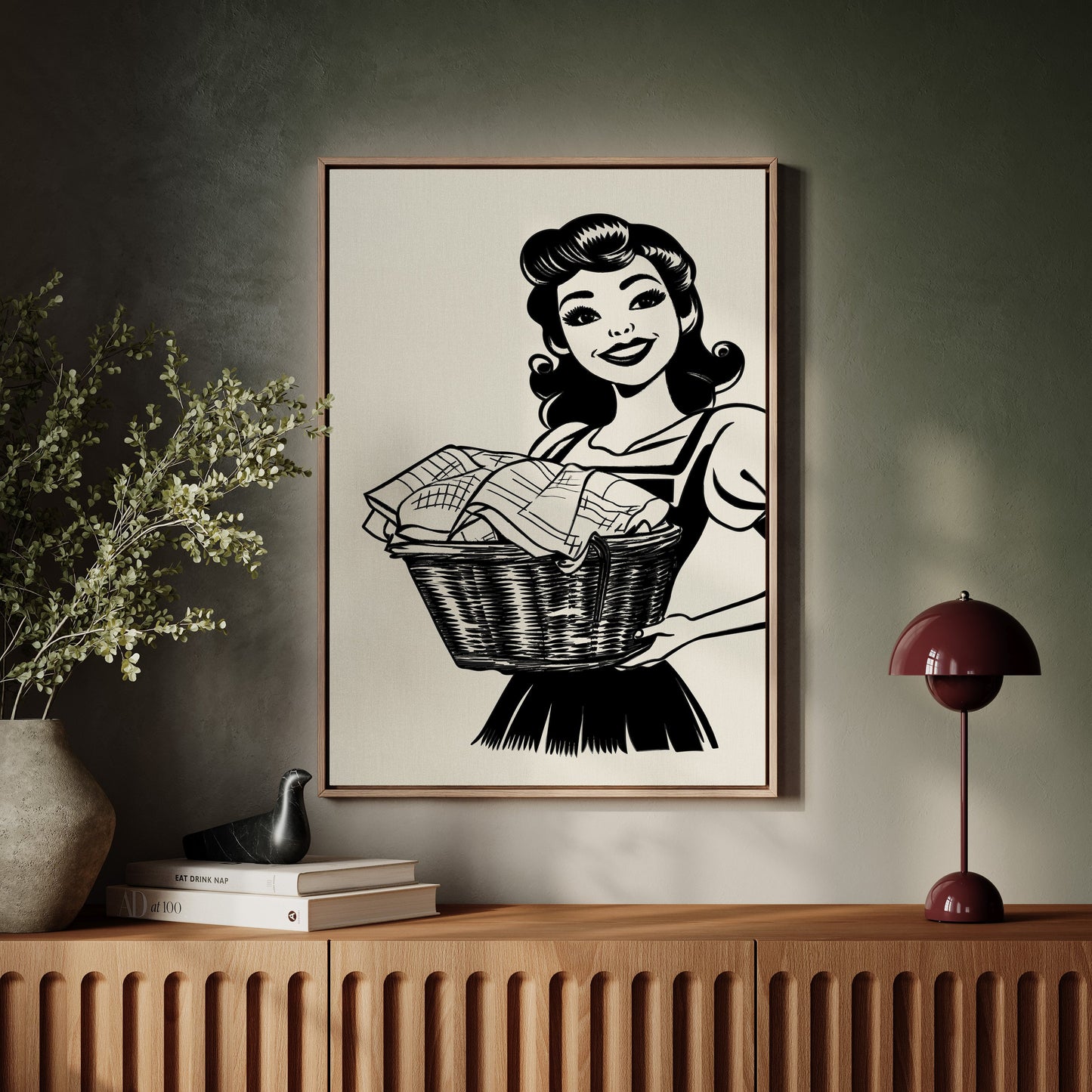 Laundry Day Winks At Yesterday