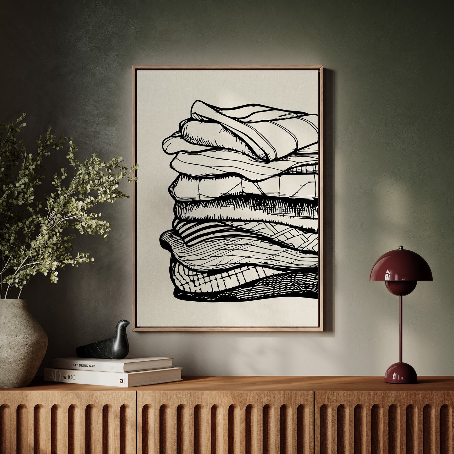 Soft Lines Of Sunday Morning