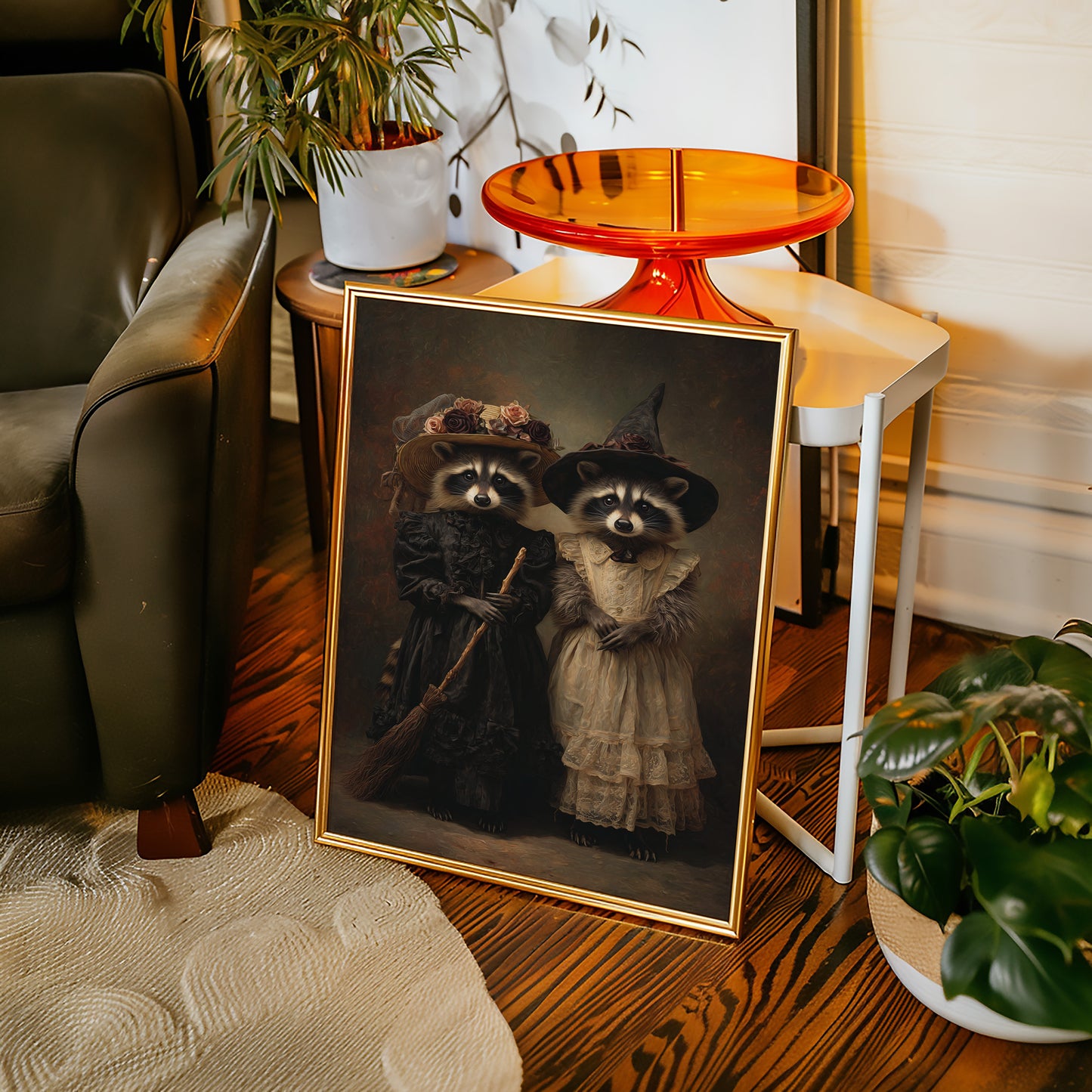 Charmed Companions in Curious Attire