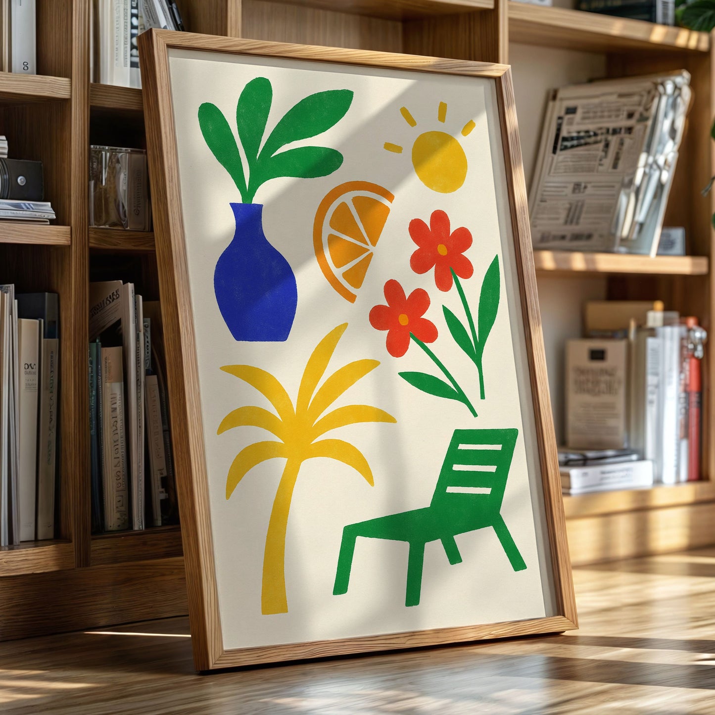 Sun Chair and Citrus Dreams