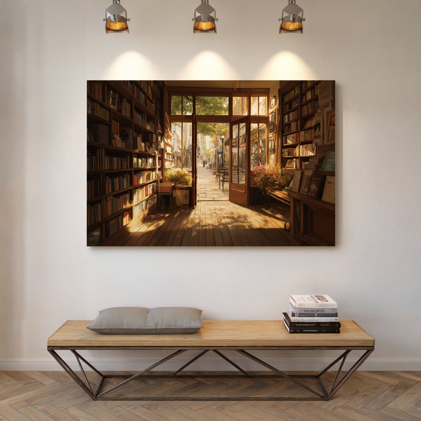 Bookshop Welcomes Morning Light Downtown