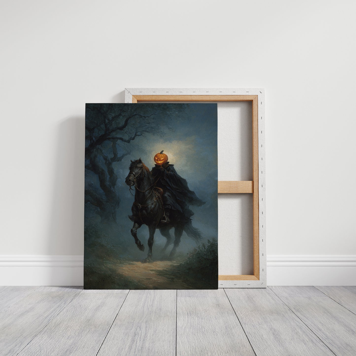 Headless Horseman Gothic Canvas Print - Enigmatic Wall Art - Gallery Canvas image 14