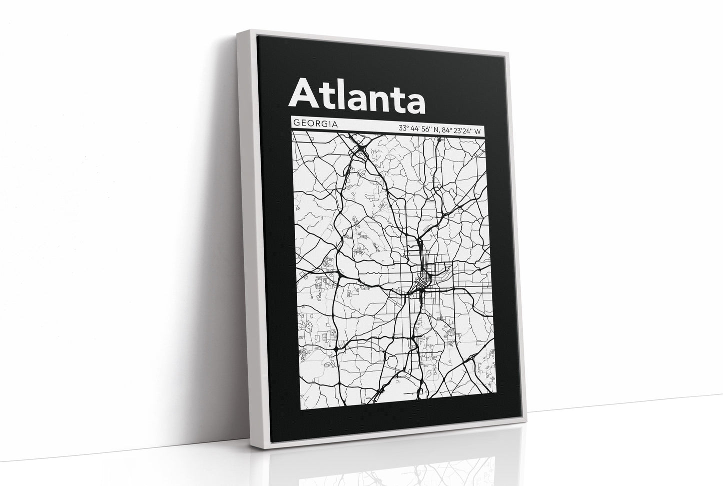 Atlanta, Mapped in Black