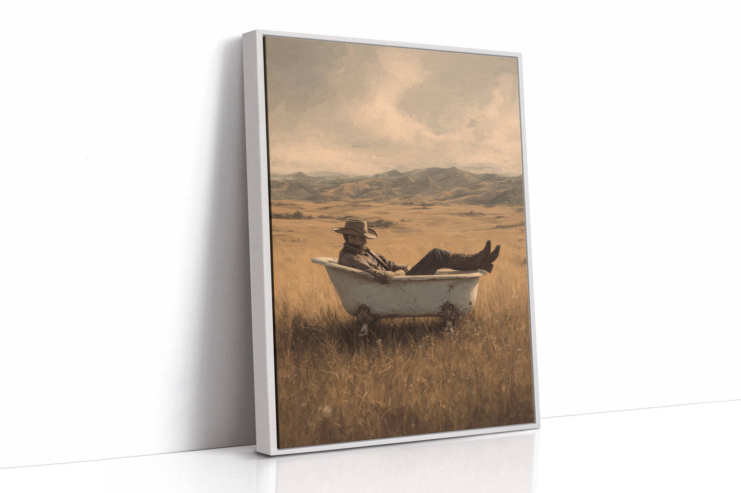 Resting Where The Prairie Ends
