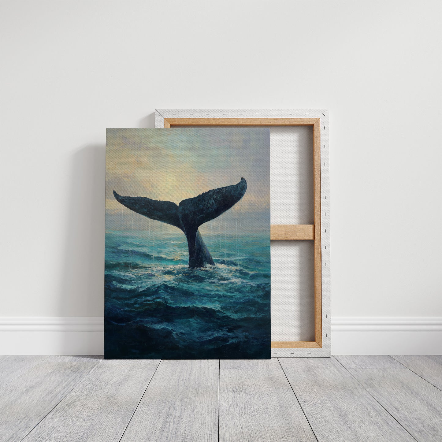 Ocean Giant Breaks Morning Tide
