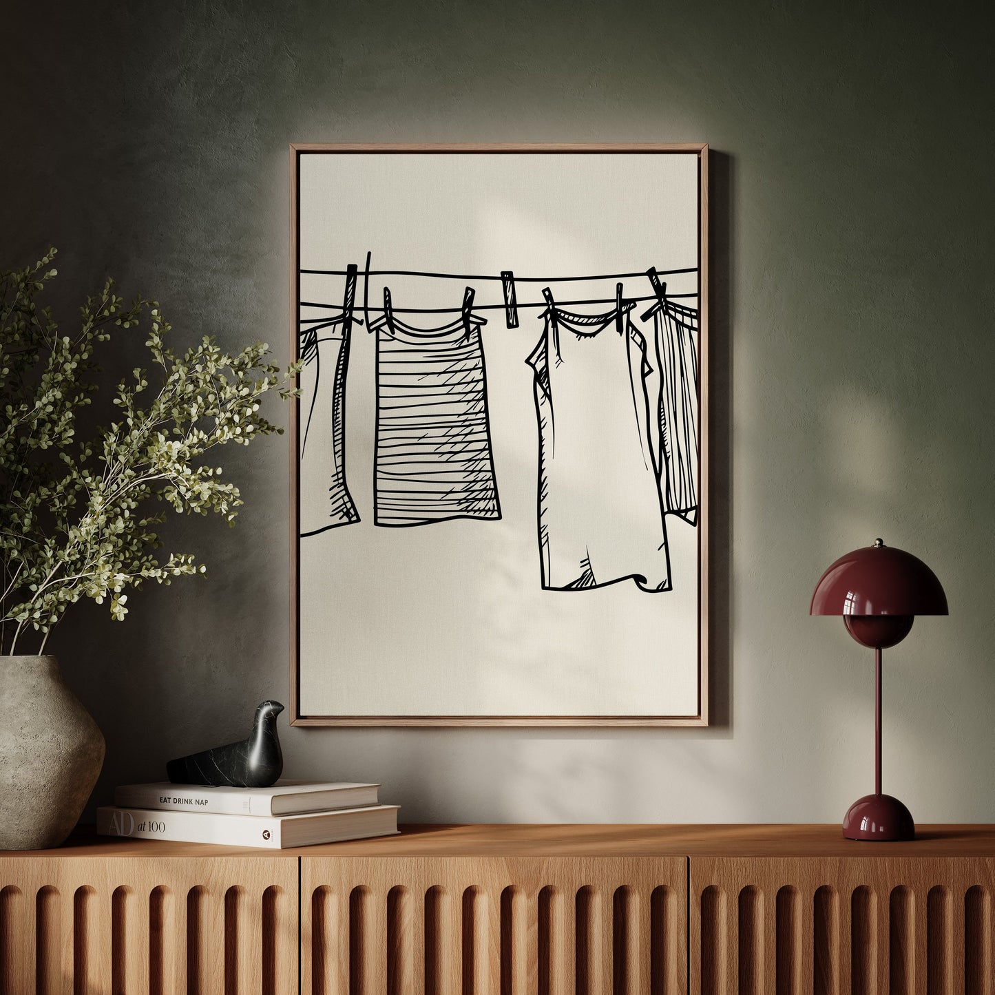 Linens Dance In Morning Light