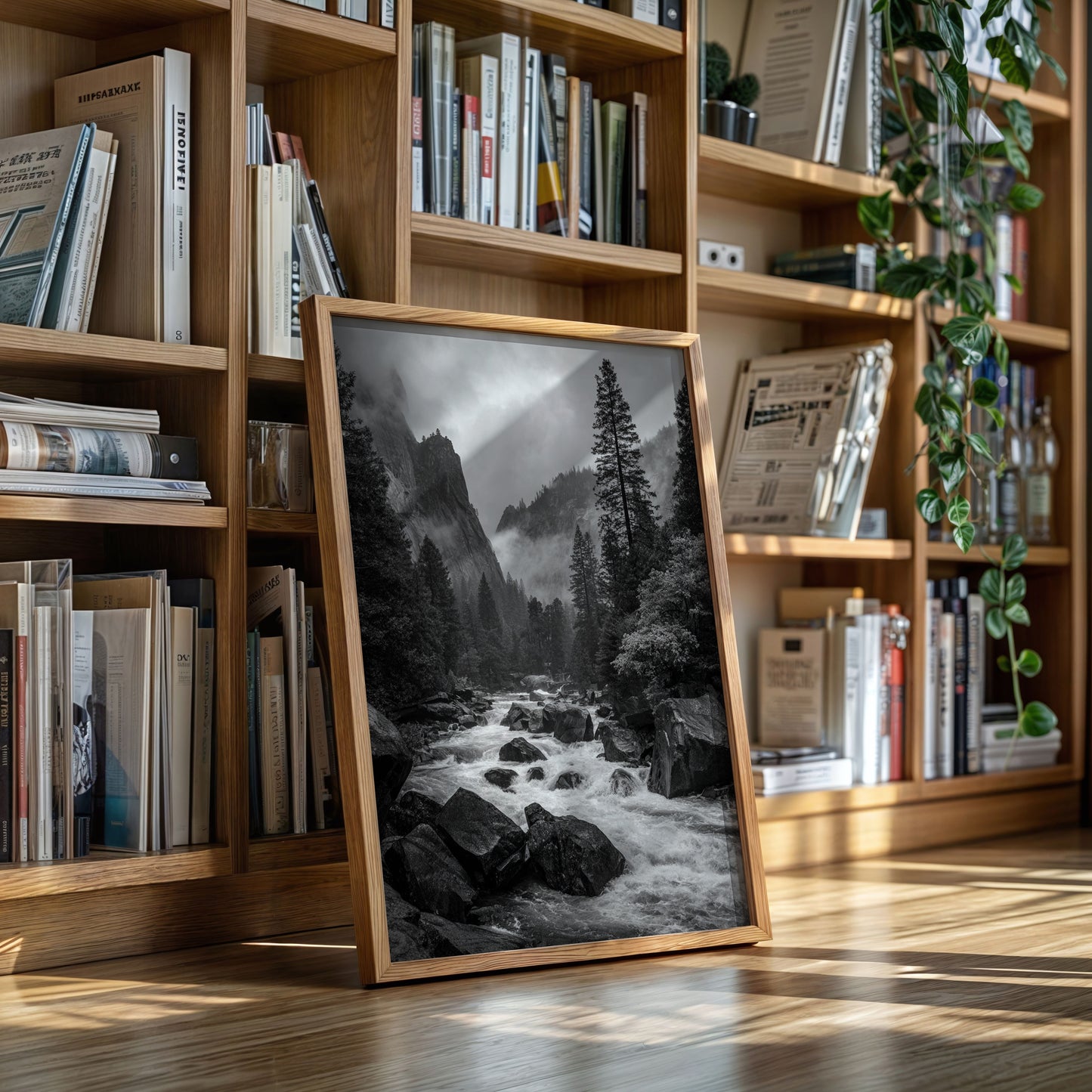 Veils of Mist Over Ancient Stones