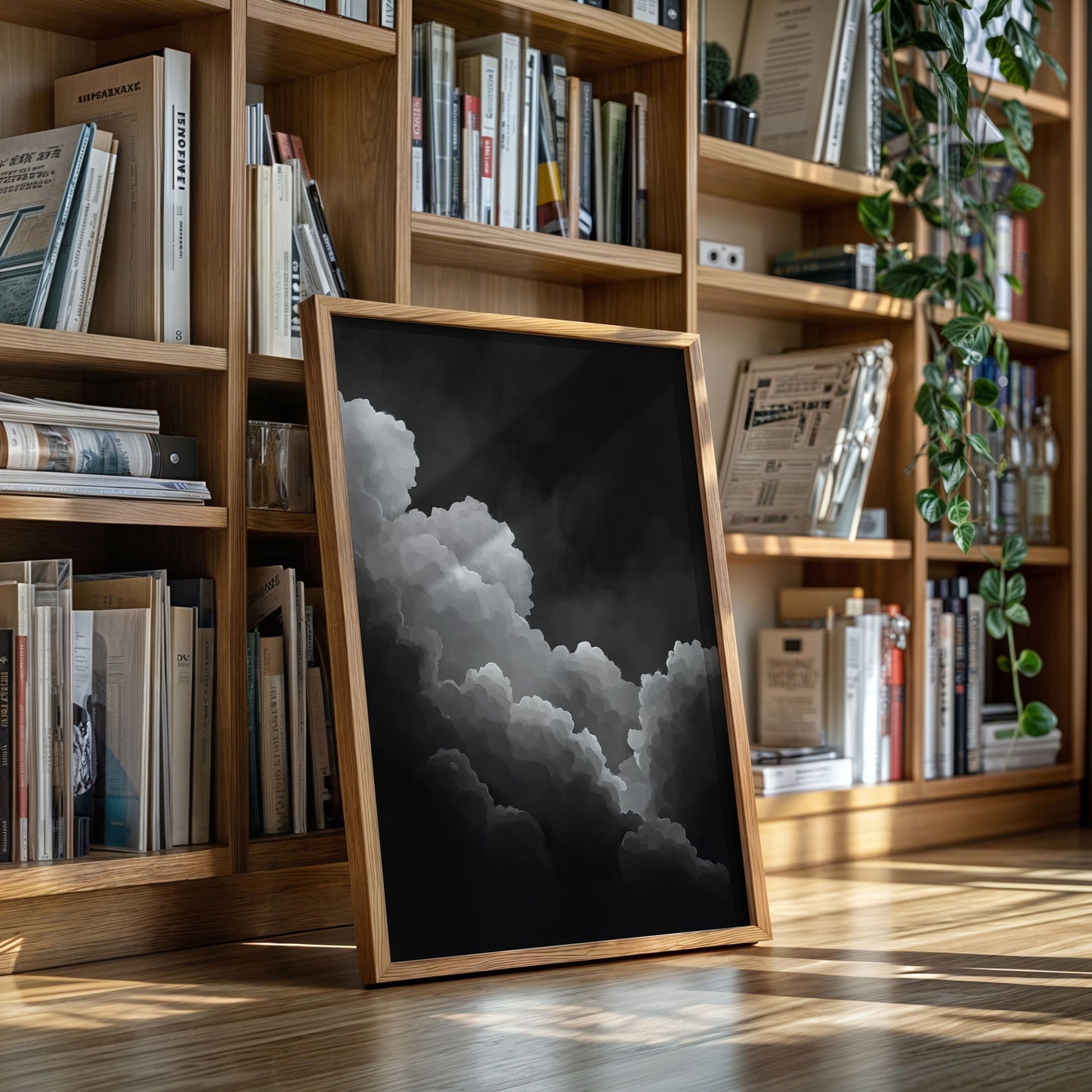 Shadowrise Through Painted Sky