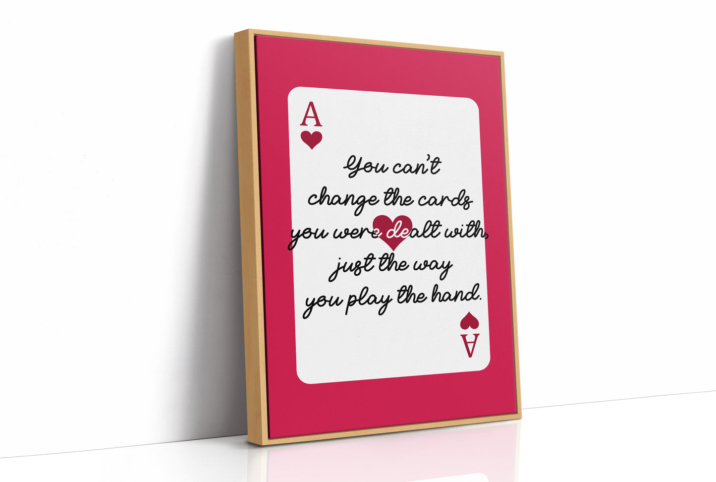 The Hand Is Yours to Play