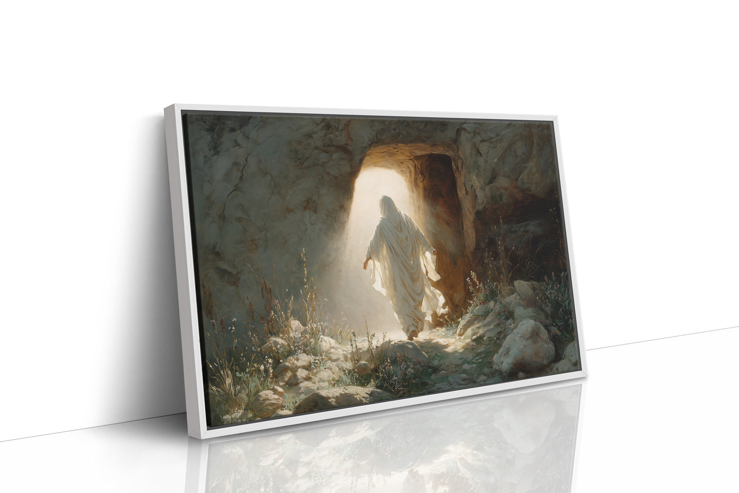 Light Beckons From Stone Passage