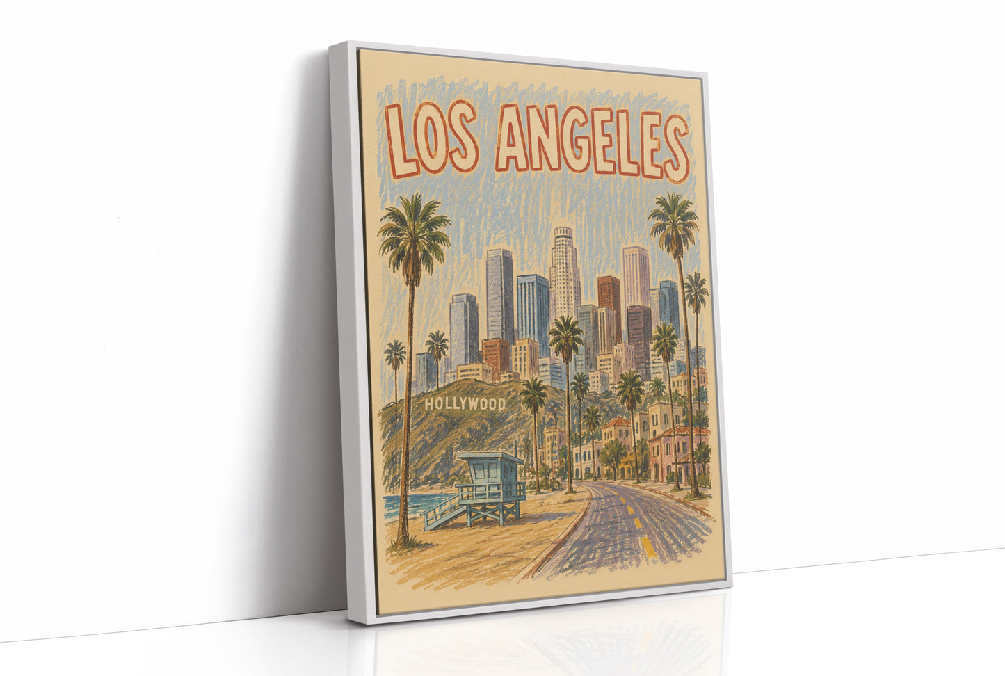 Los Angeles, Beach to Hollywood