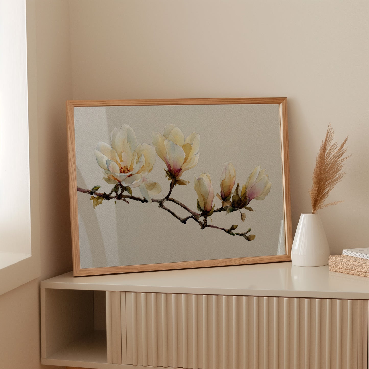 Magnolias Paint Their Morning Song