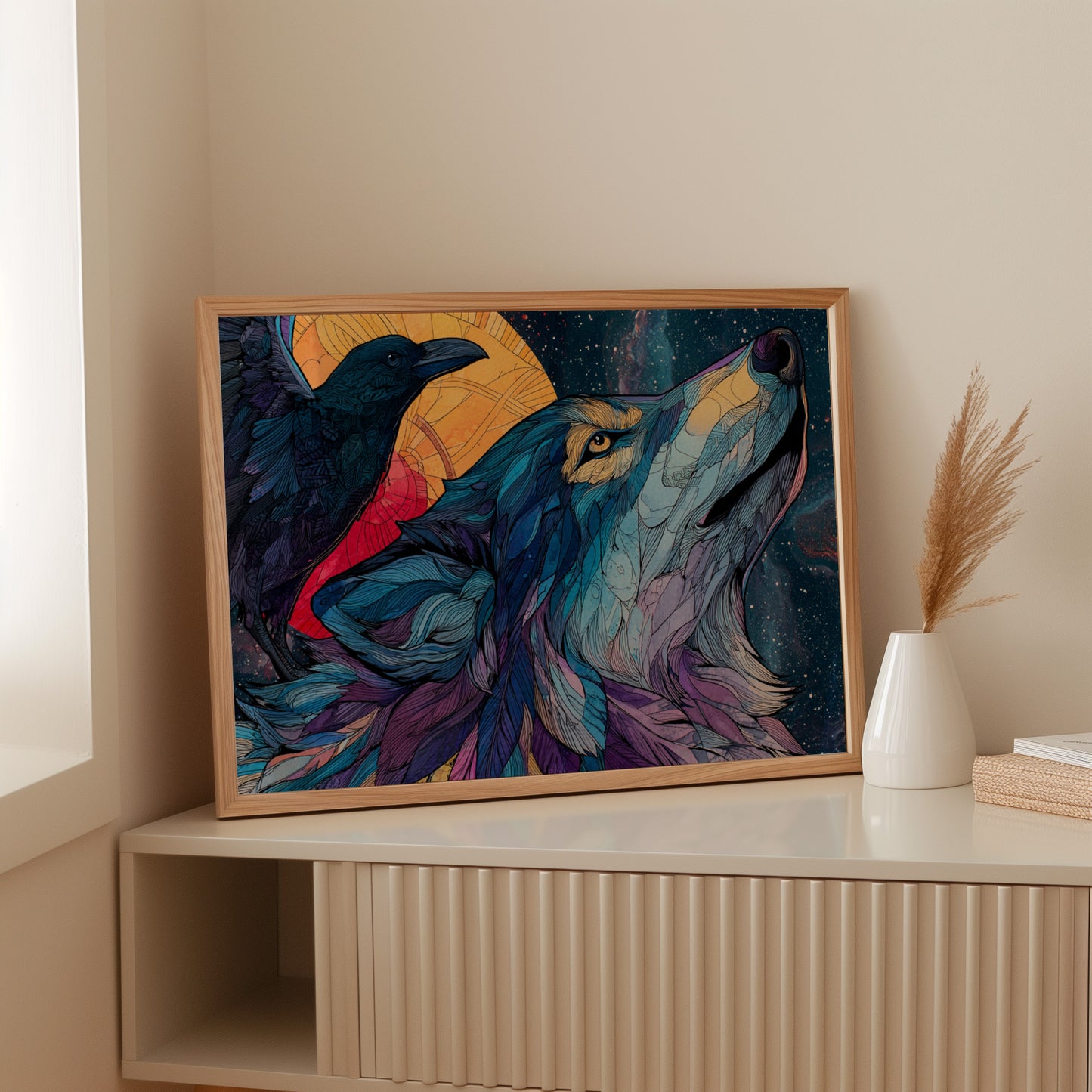 Ancient Tales Of Wolf And Raven