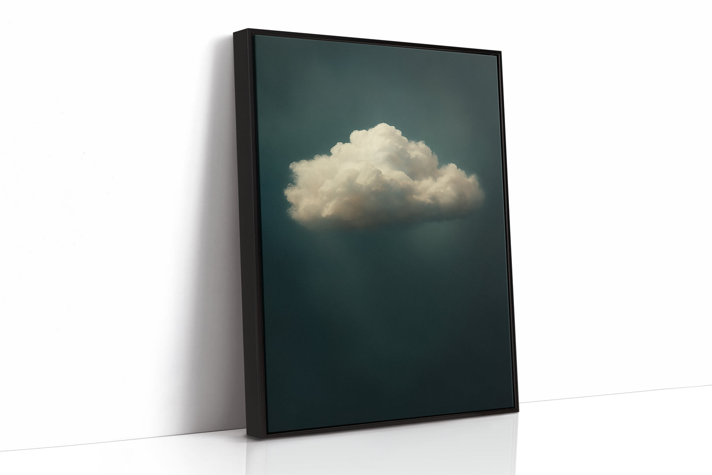 Solitary Cloud in Still Air