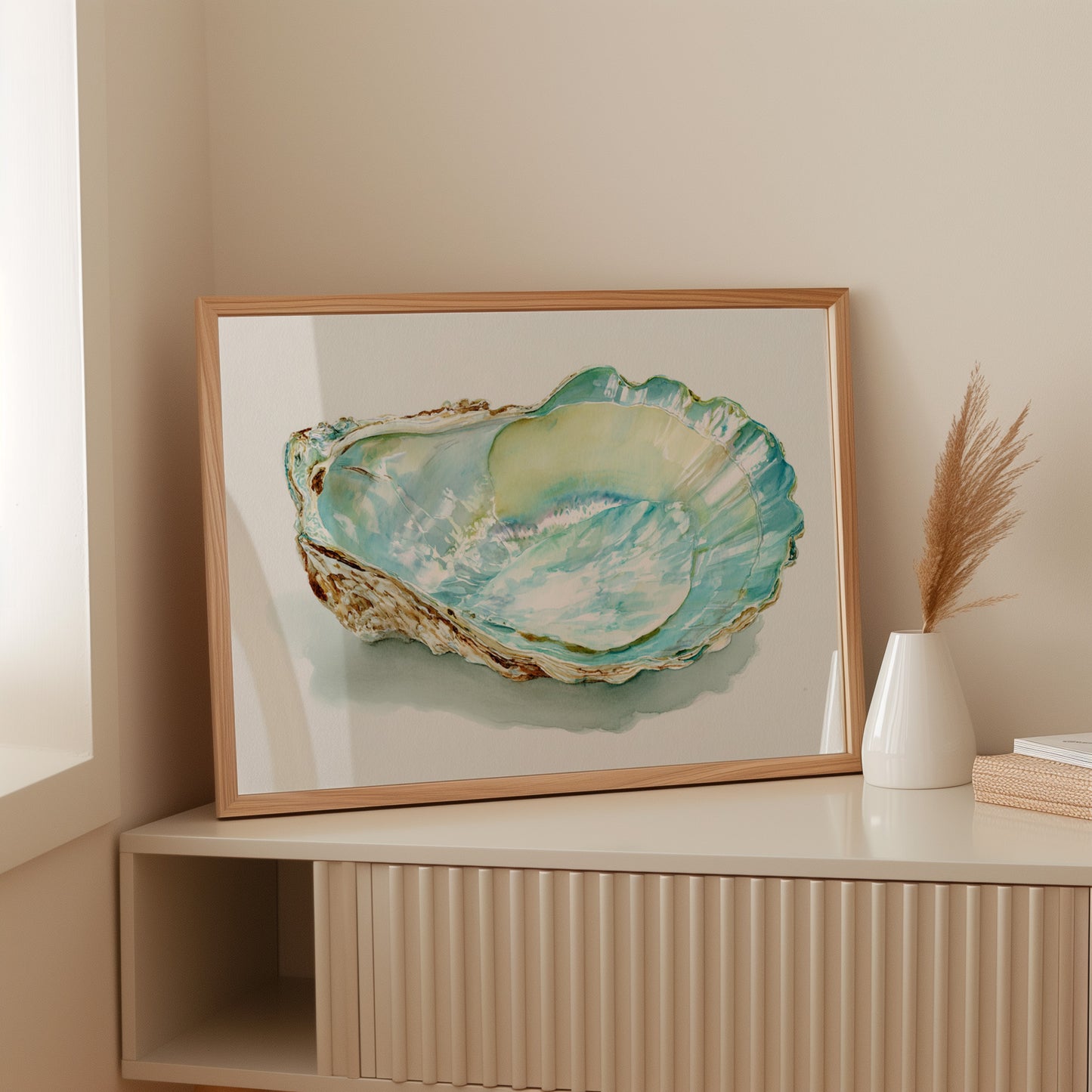 Ocean's Pearl Catches Morning Light