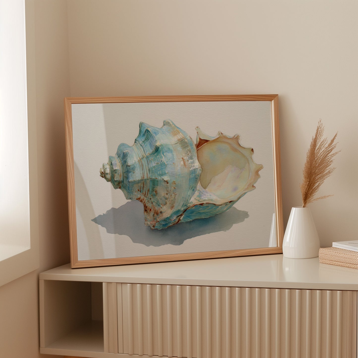 Ocean's Memory In Aqua Light