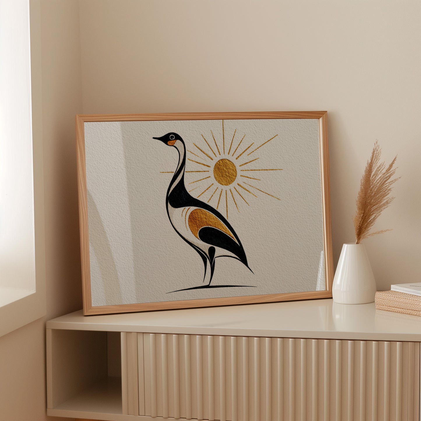 Golden Sun Crowns Northern Grace