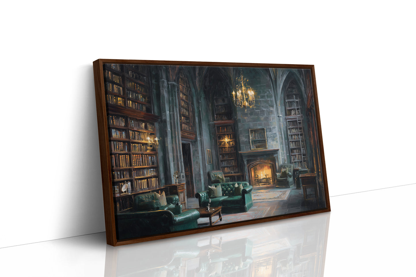 Fireside Scholars Await Evening Tales