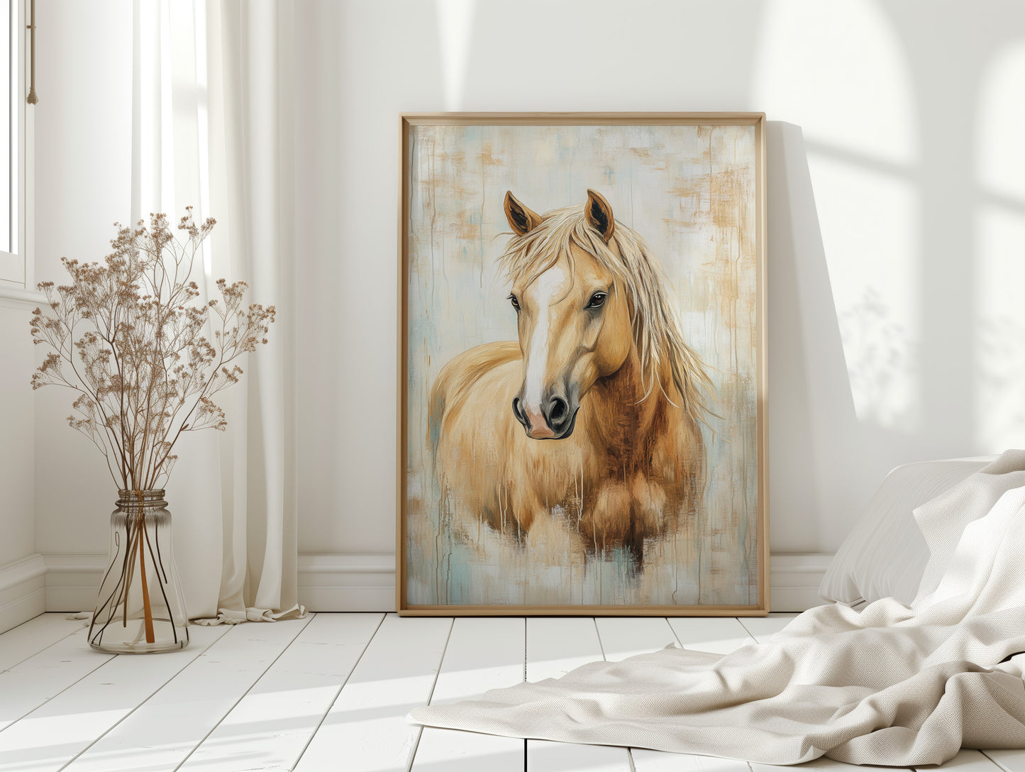 Palomino Gaze: Golden Spirit