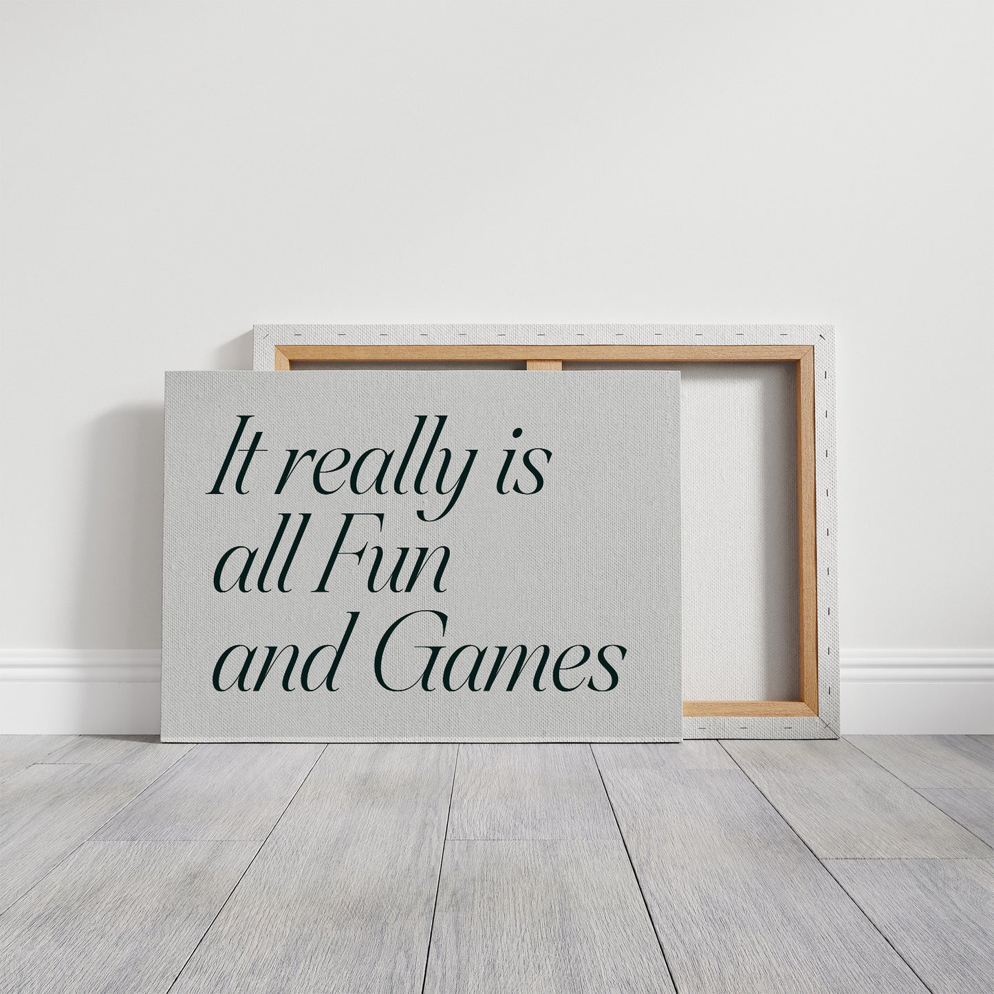 It Really Is All Fun and Games